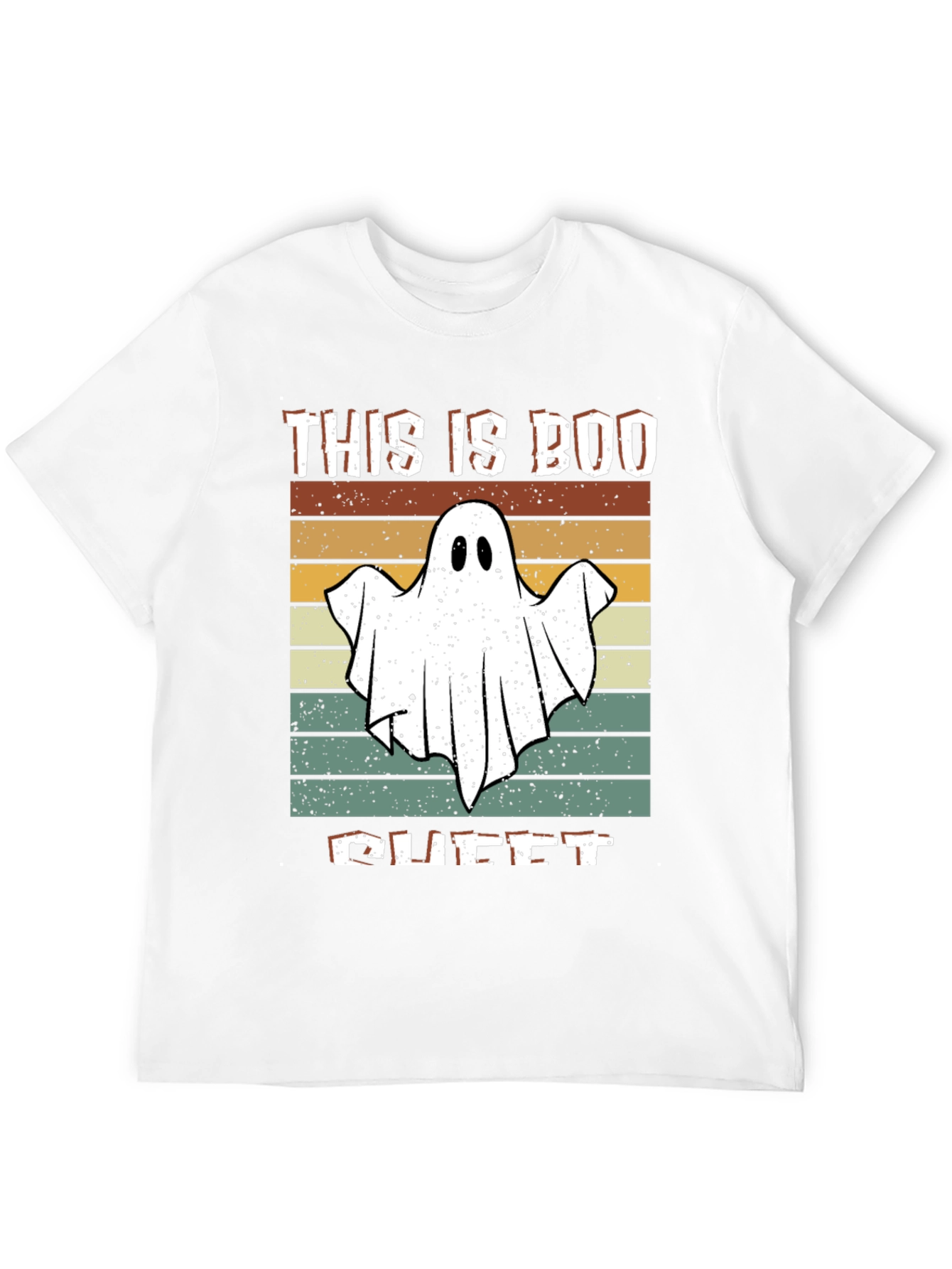 This is Boo Sheet T-Shirt Funny Halloween Ghost Tee