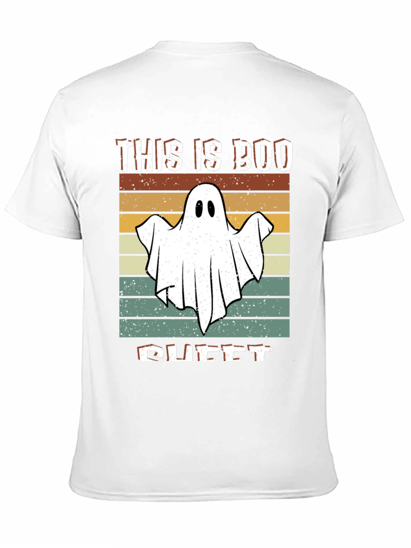This is Boo Sheet T-Shirt Funny Halloween Ghost Tee