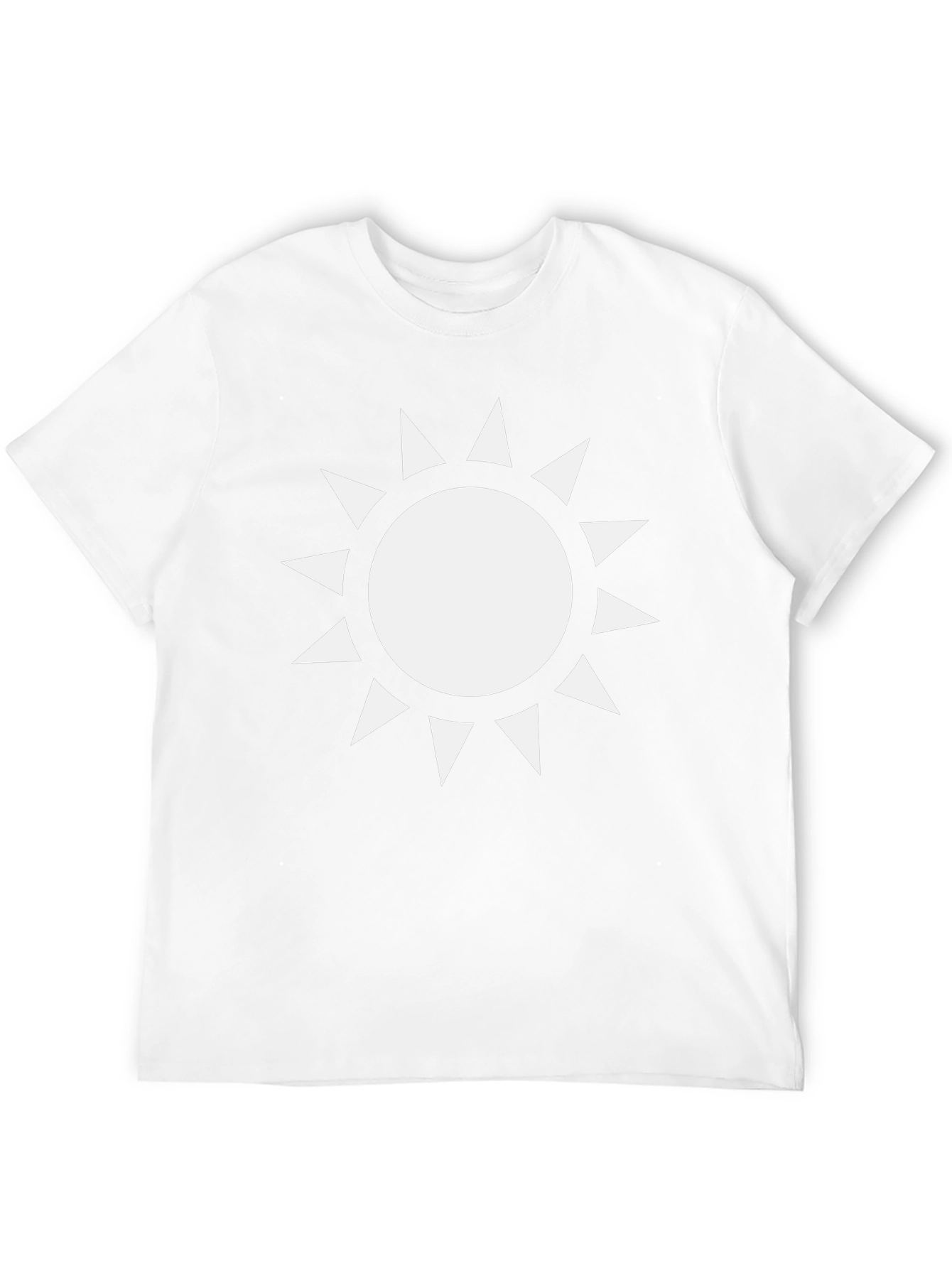 Sunburst Graphic T-Shirt - Stylish Casual Wear
