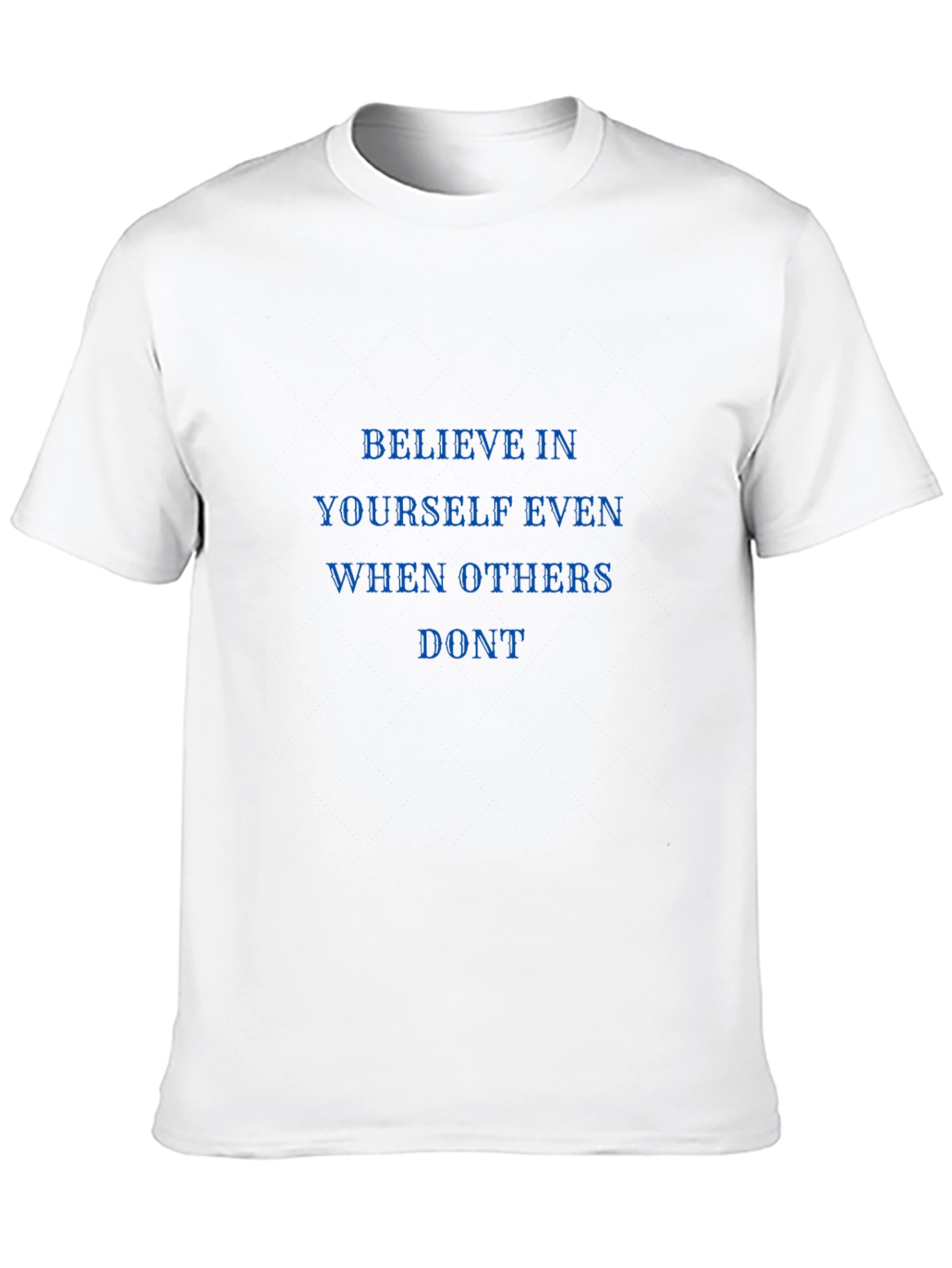 Believe in Yourself Black Tee