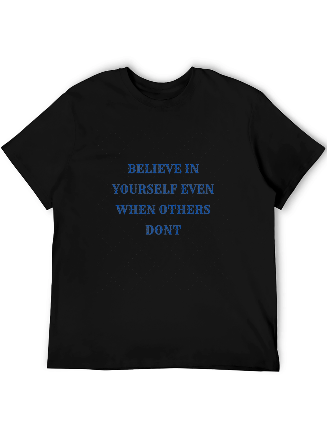Believe in Yourself Black Tee