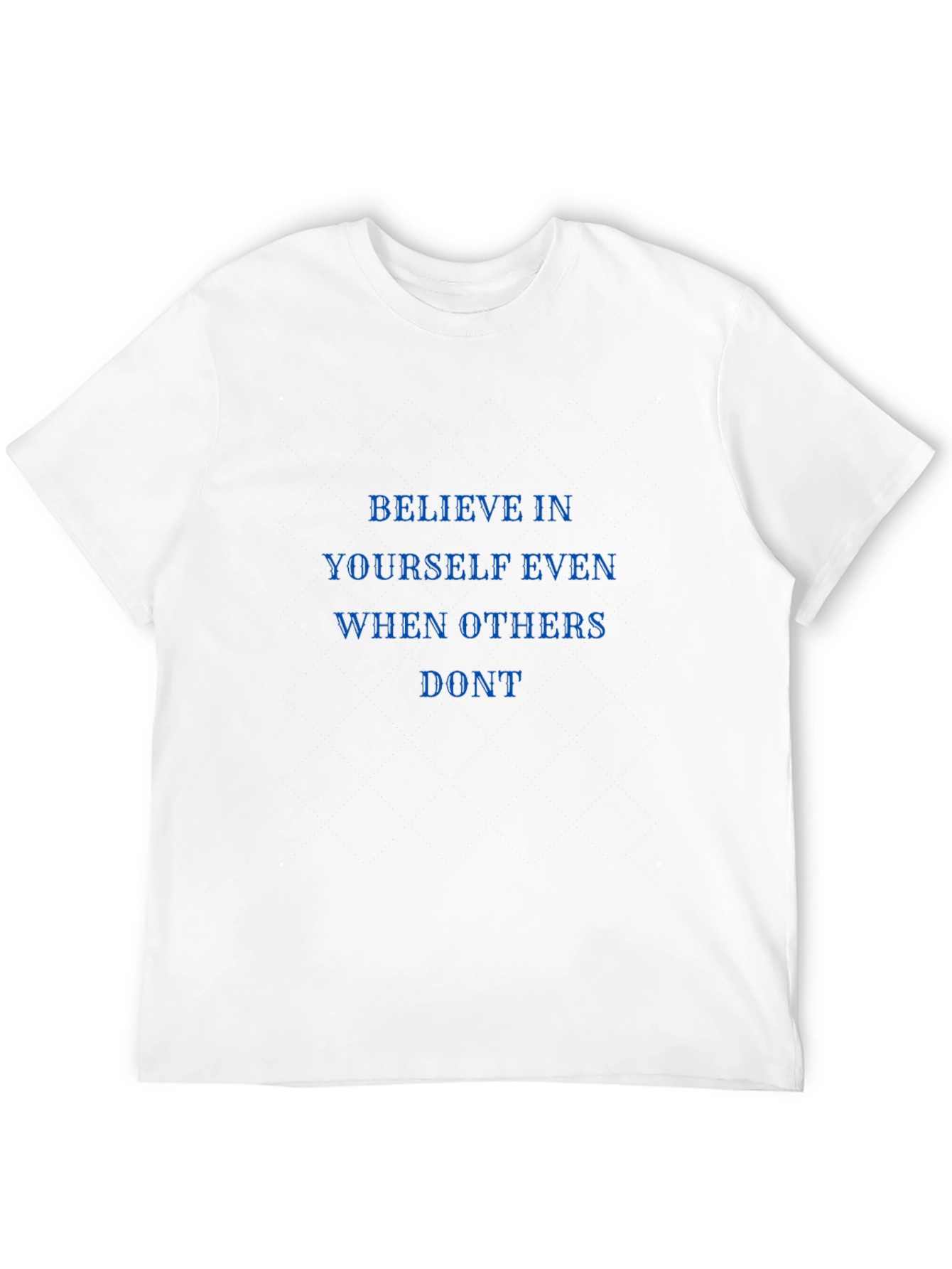 Believe in Yourself Black Tee