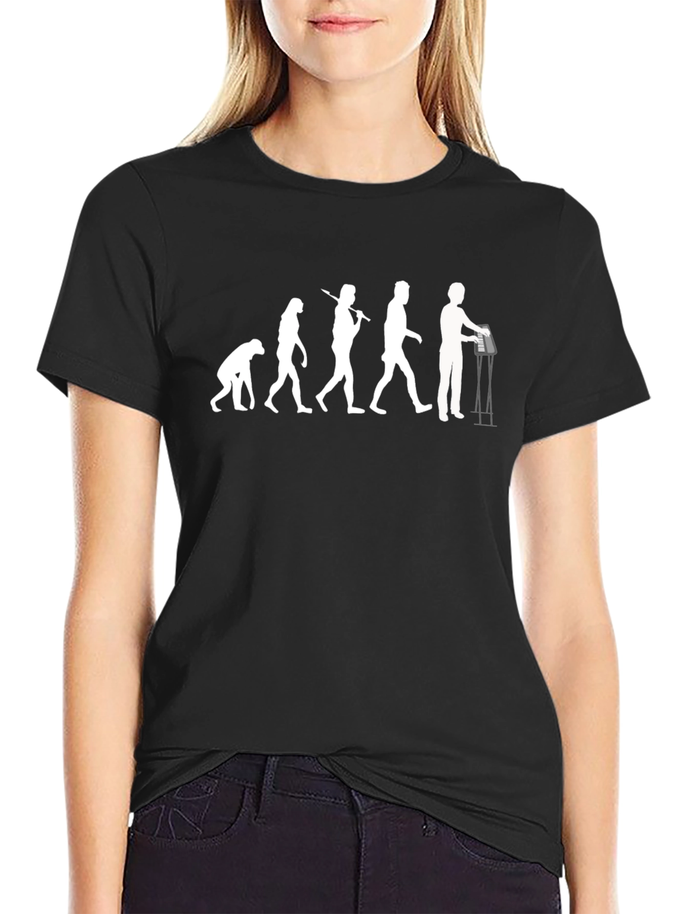Evolution of DJ T-Shirt - Funny Music Tee