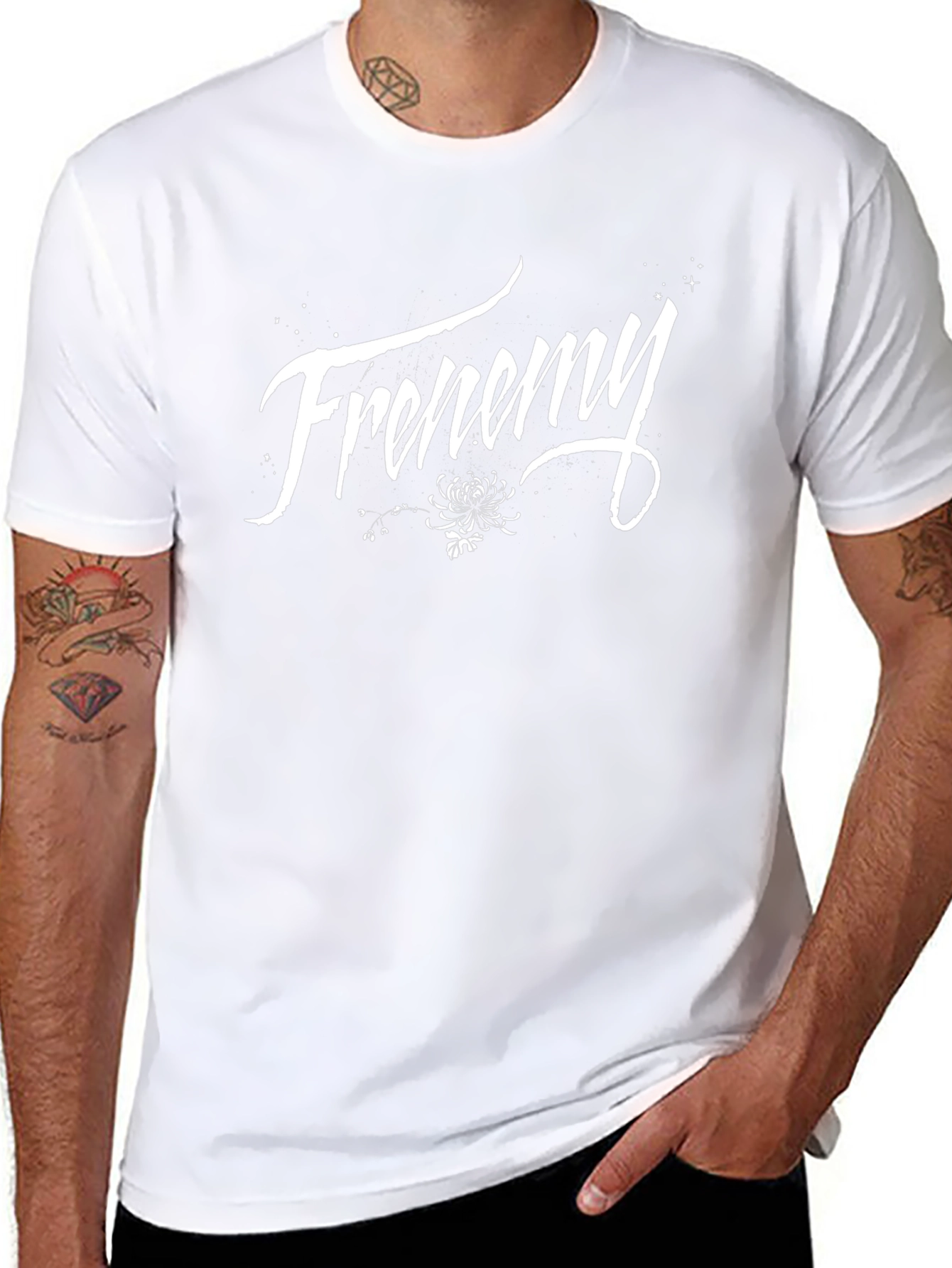 Frenemy Graphic Tee - Trendy Black T-Shirt