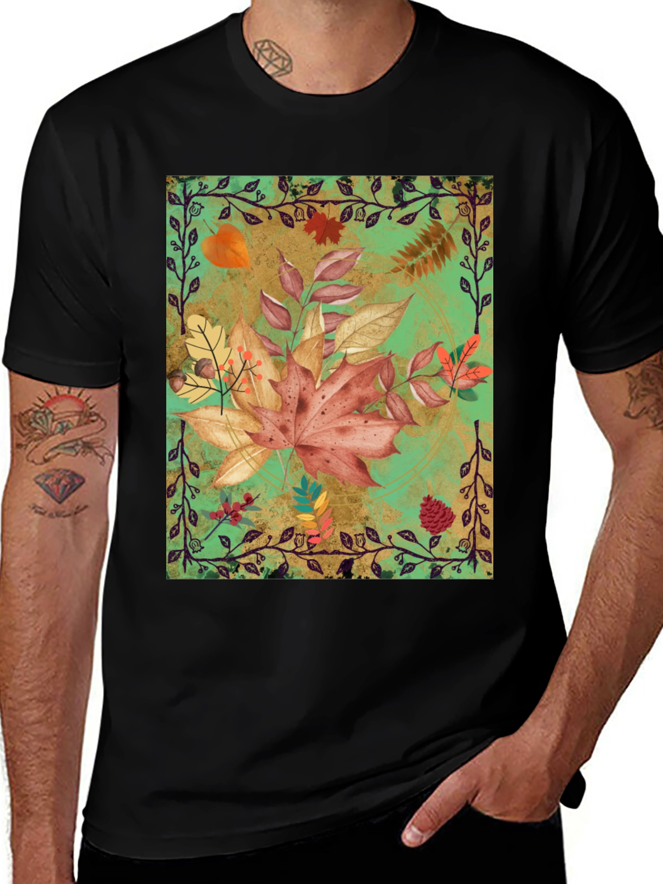 Autumn Leaves Graphic Tee