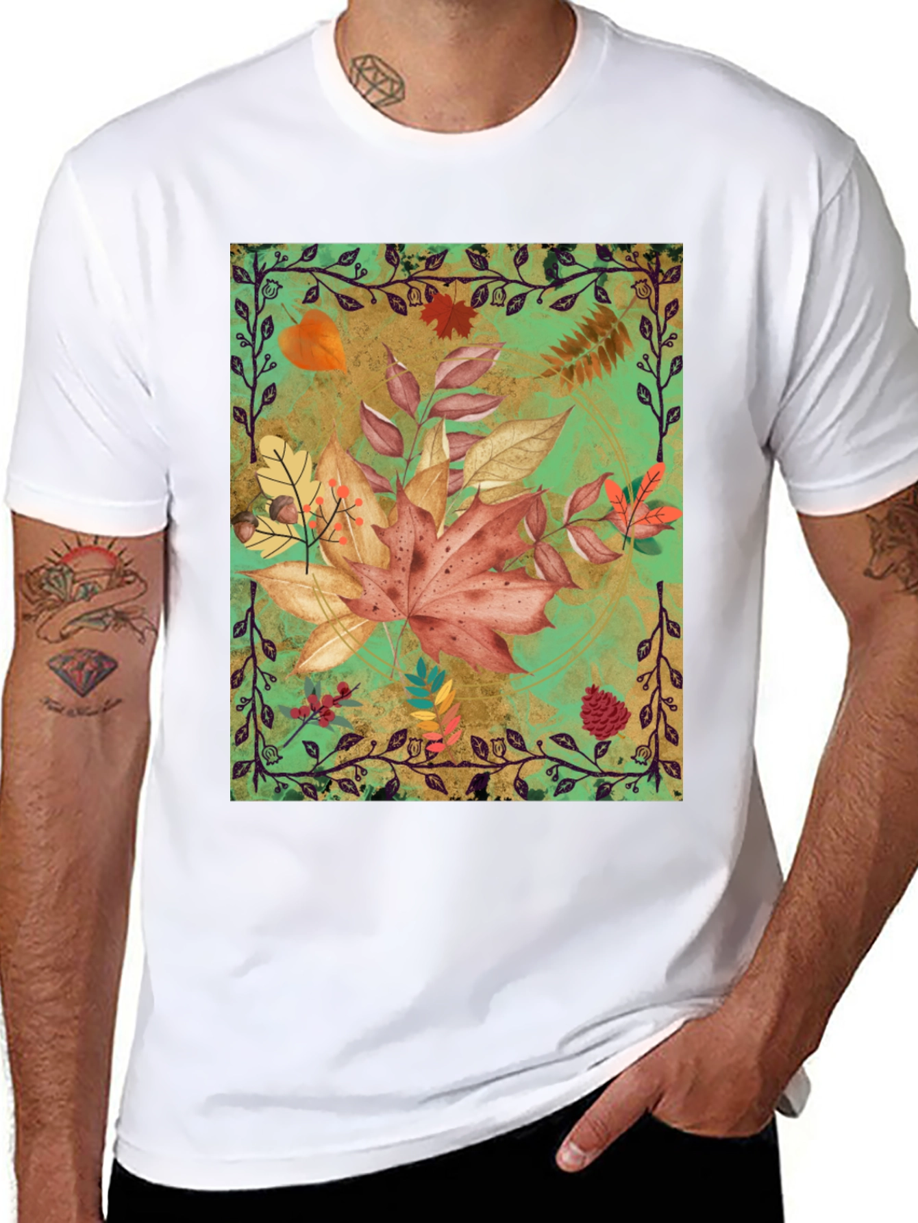 Autumn Leaves Graphic Tee