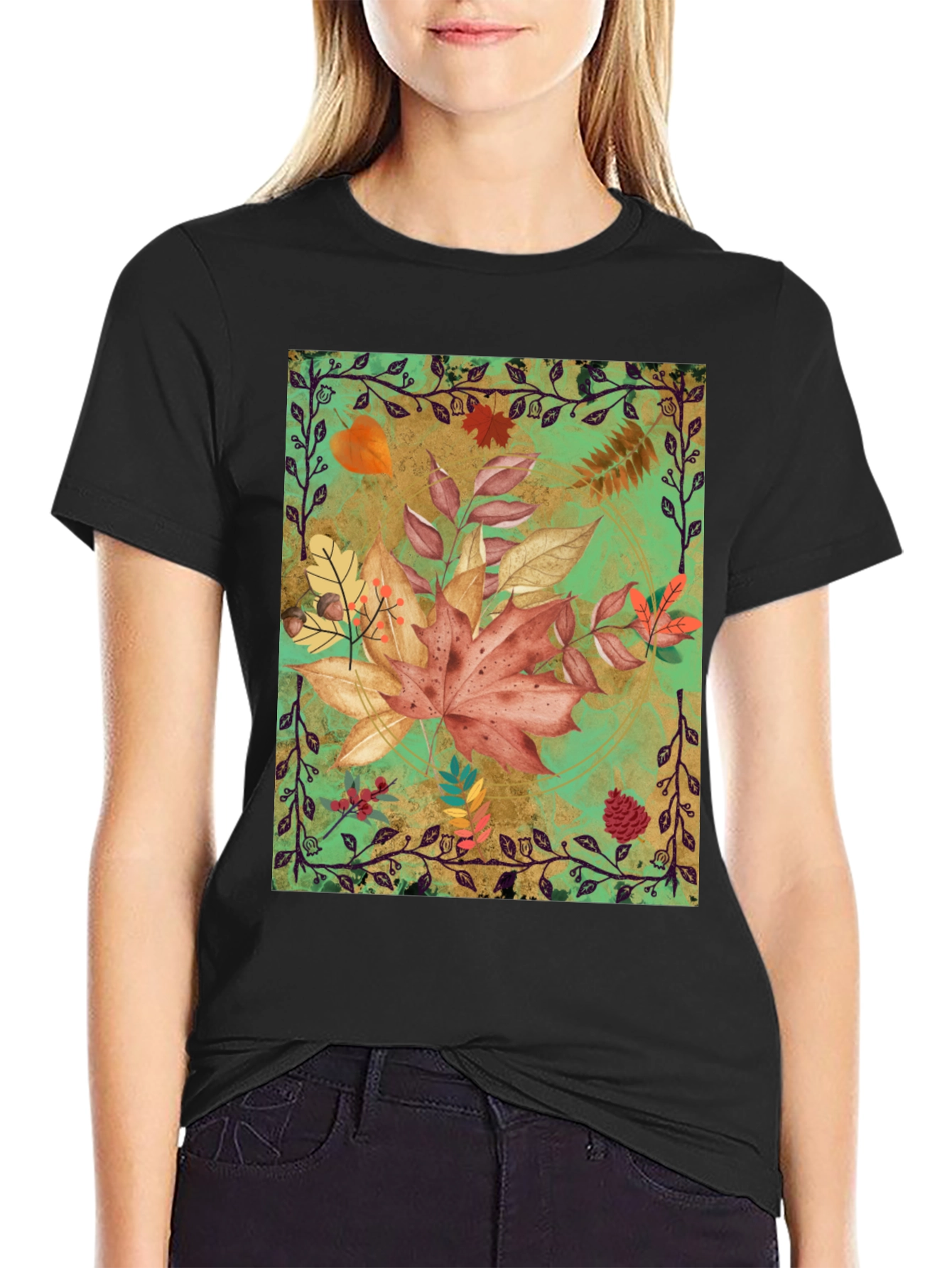 Autumn Leaves Graphic Tee