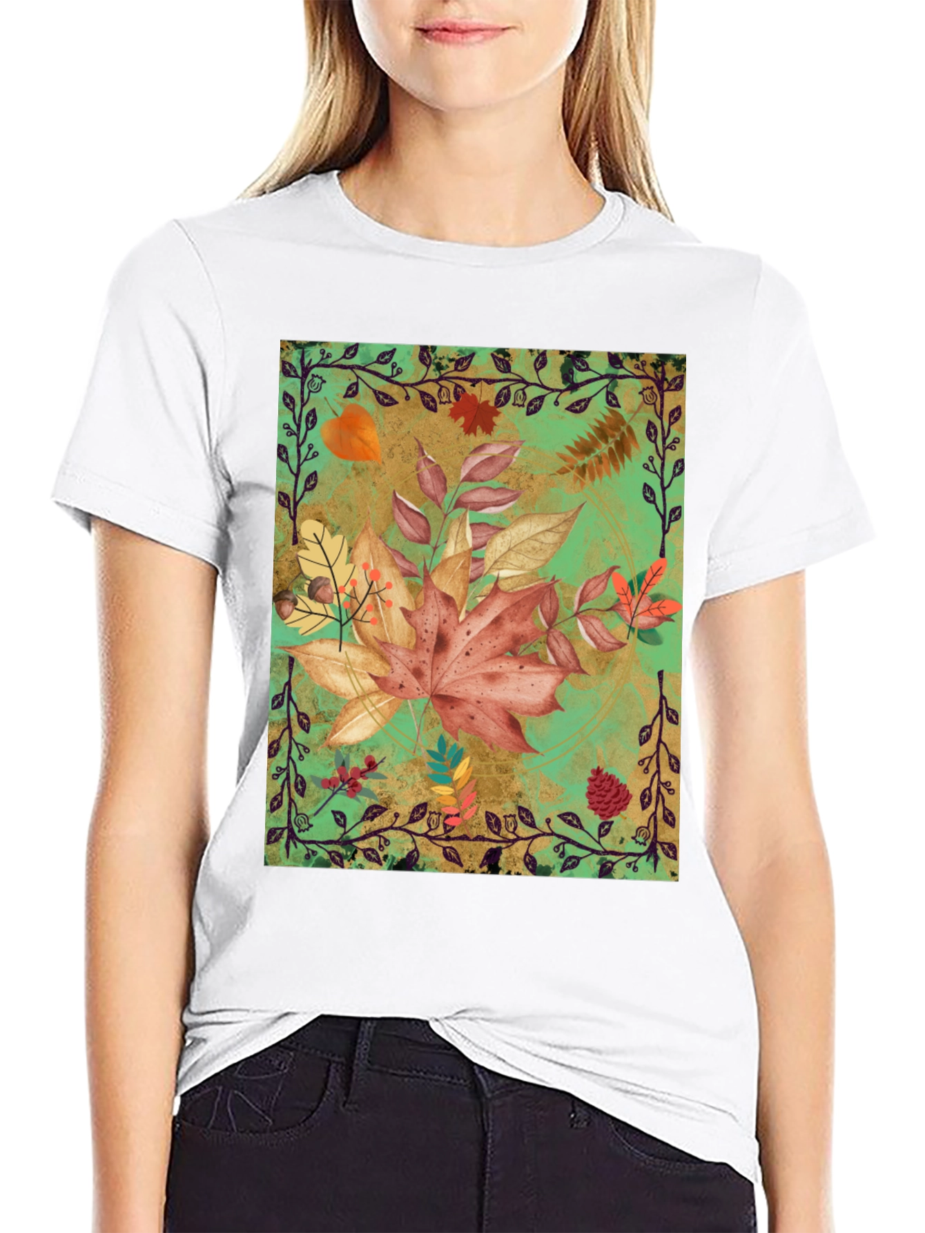 Autumn Leaves Graphic Tee
