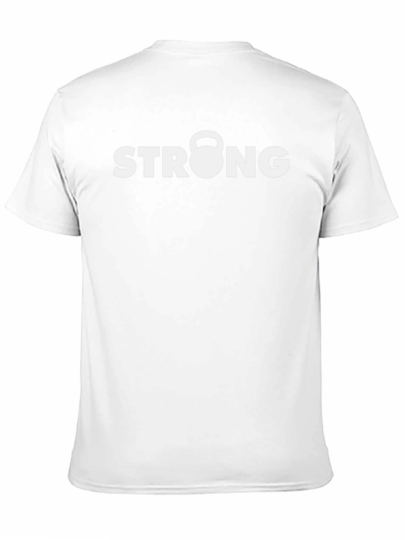Strong Kettlebell Graphic T-Shirt - Workout Gym Tee