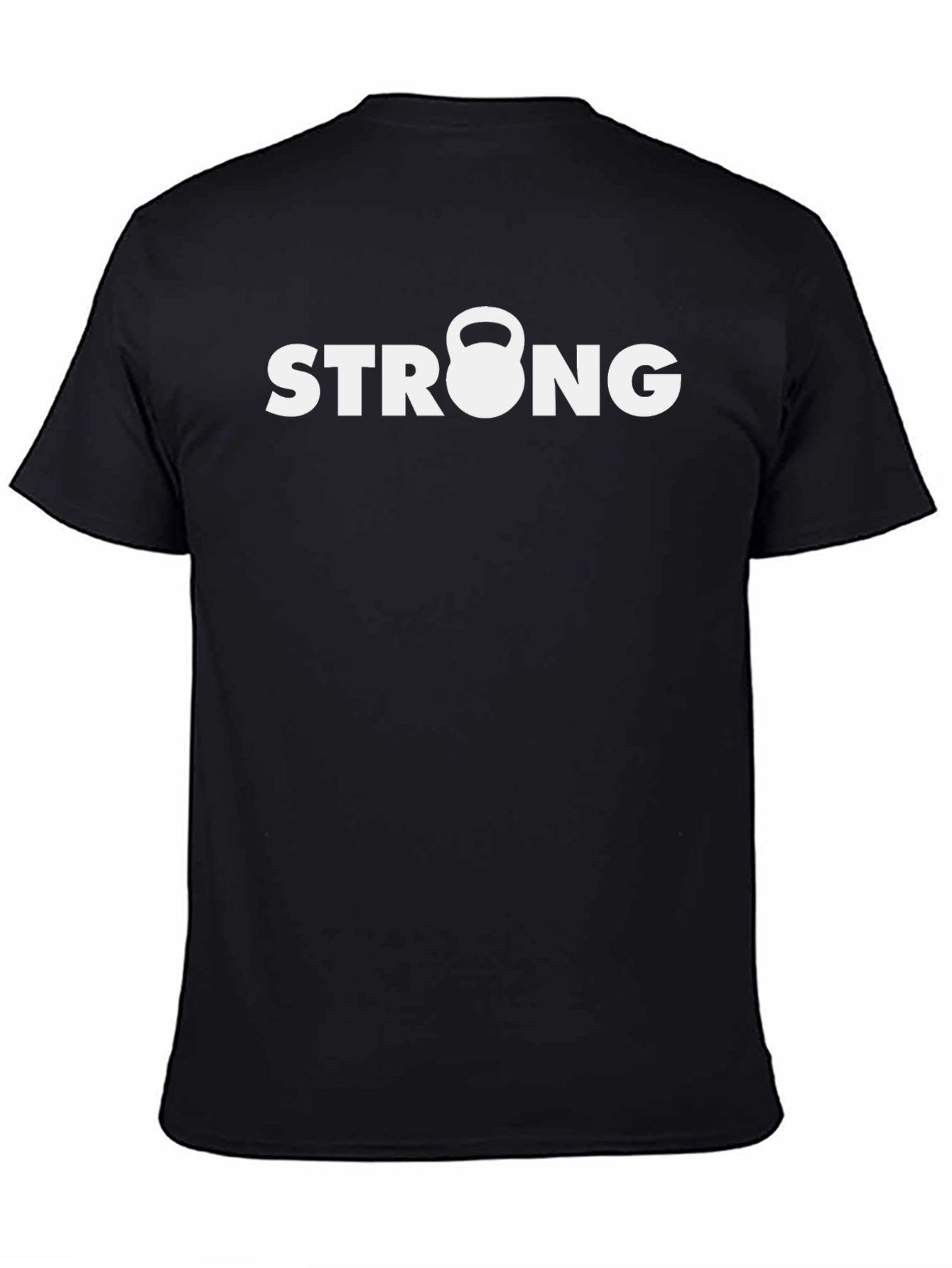 Strong Kettlebell Graphic T-Shirt - Workout Gym Tee