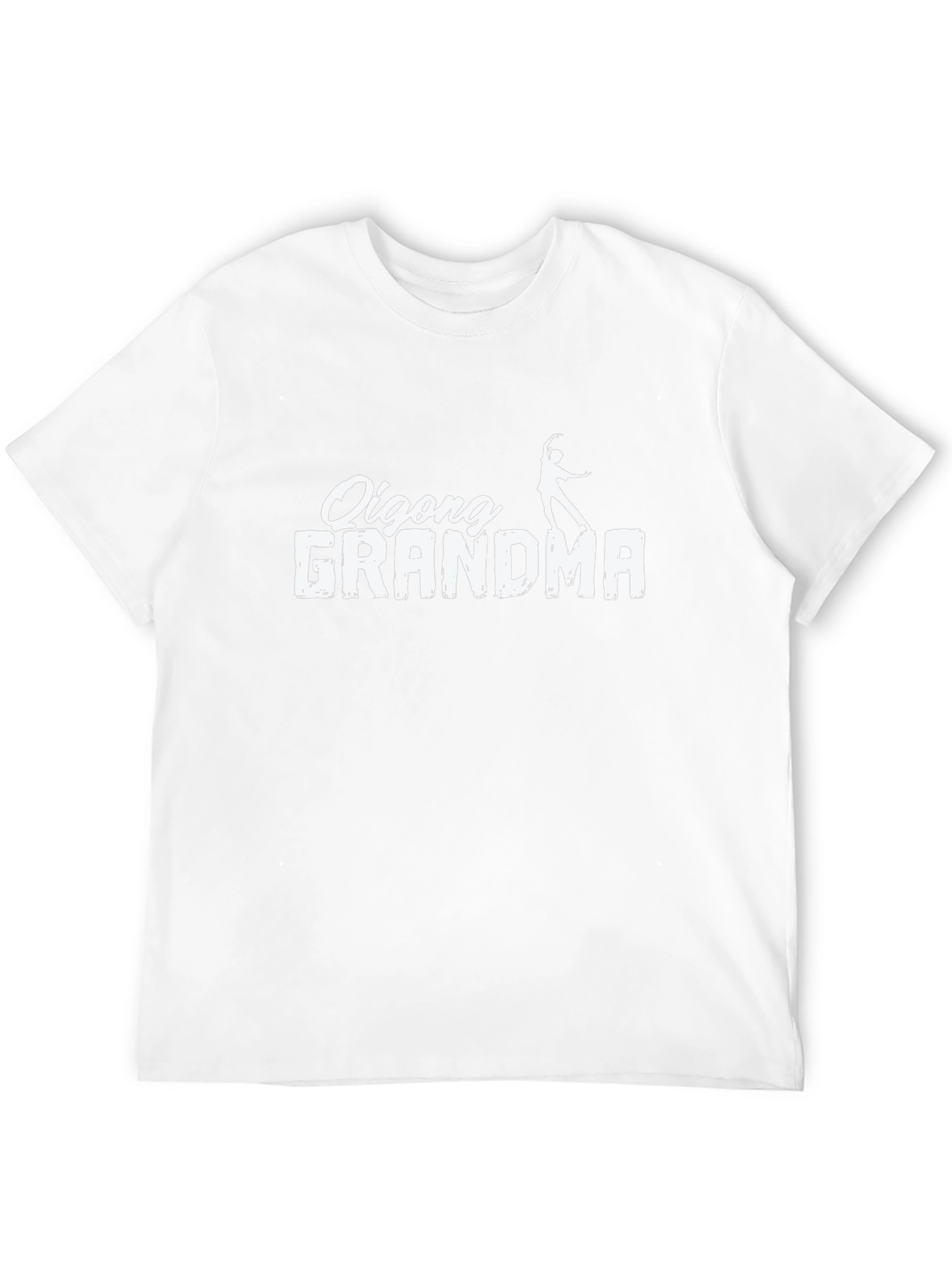 Qigong Grandma Black T-Shirt - Dancer Graphic