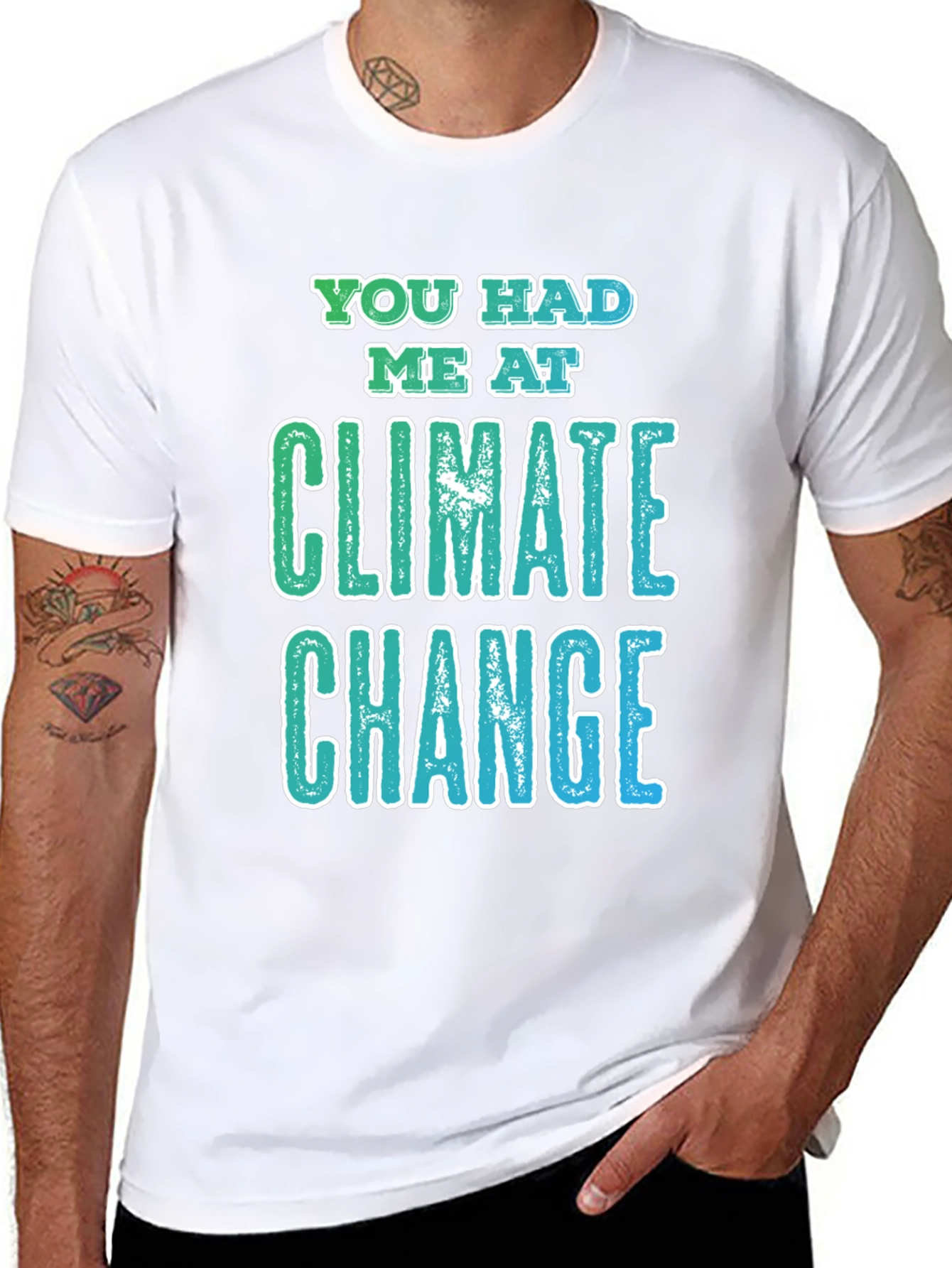 Climate Change Graphic T-Shirt