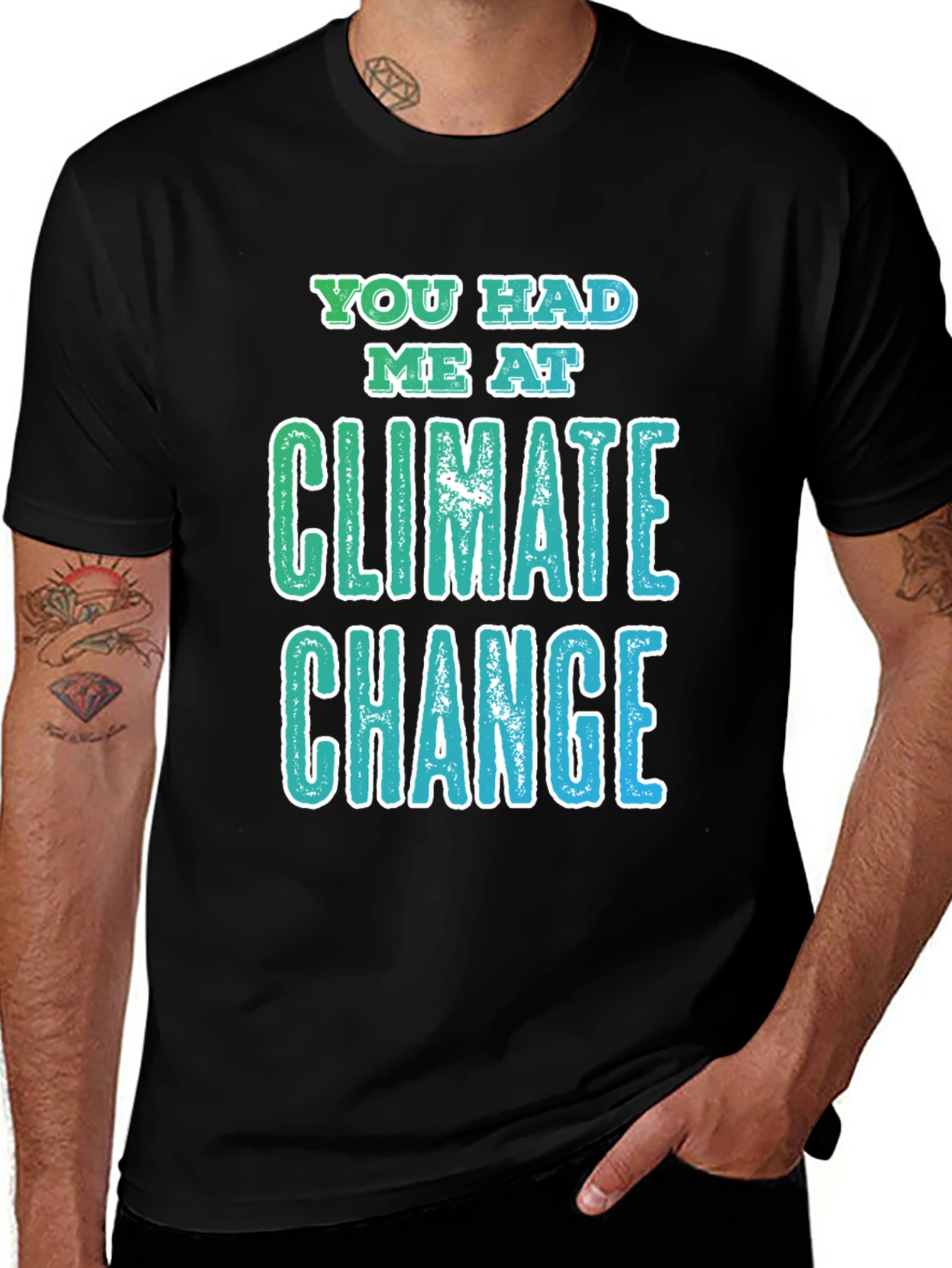 Climate Change Graphic T-Shirt
