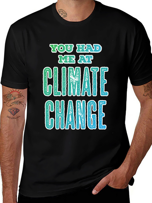 Climate Change Graphic T-Shirt