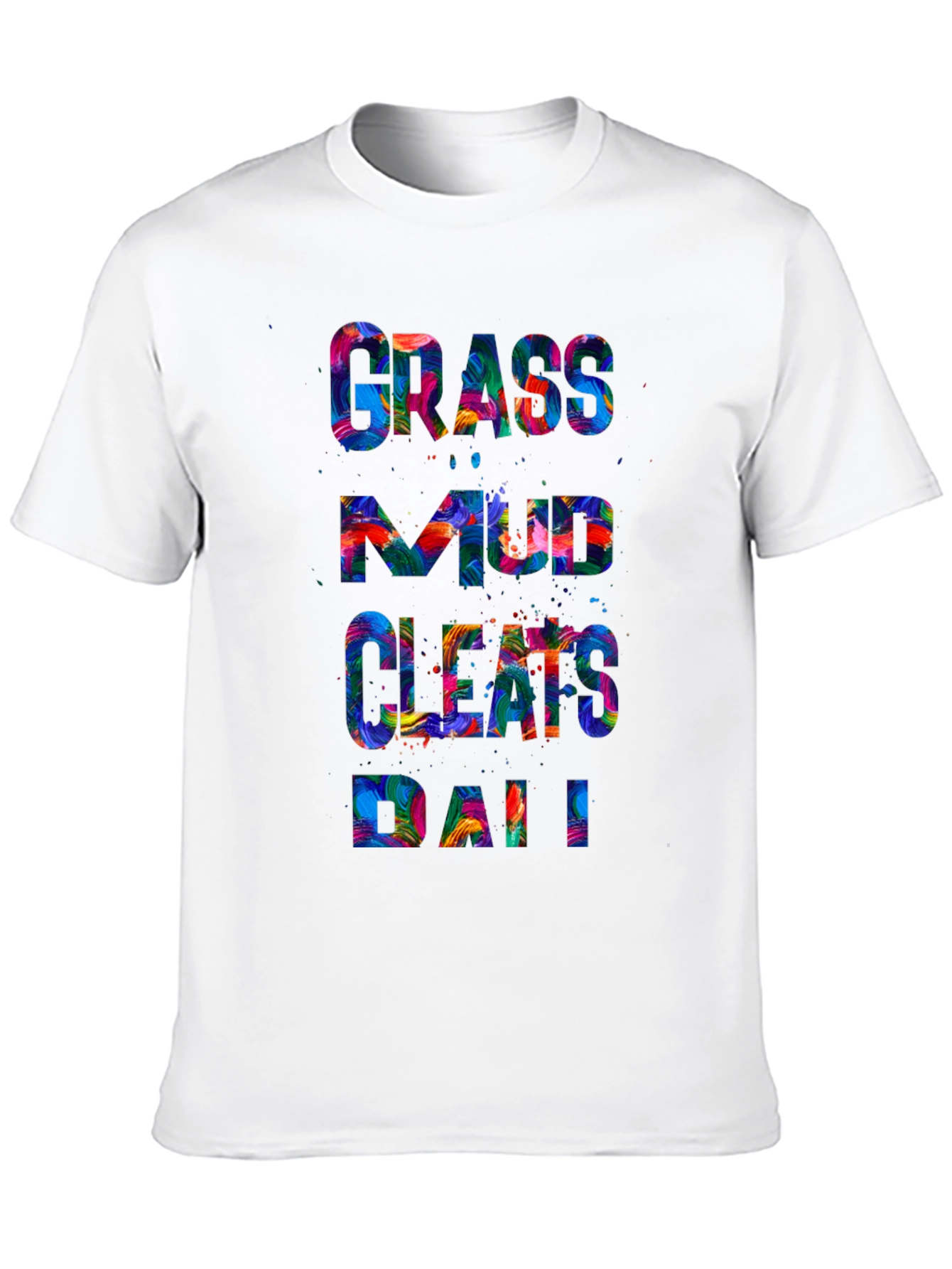 Grass Mud Cleats Ball T-Shirt