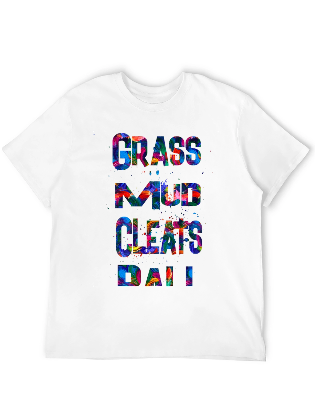 Grass Mud Cleats Ball T-Shirt