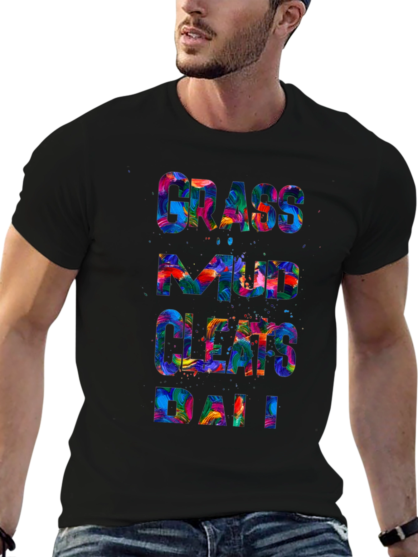 Grass Mud Cleats Ball T-Shirt