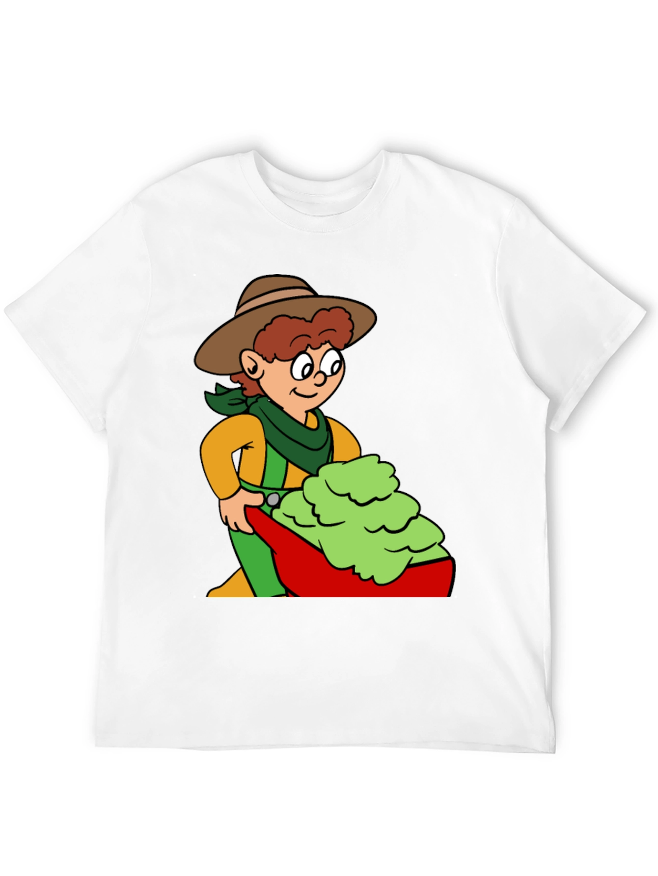 Cartoon Cowboy & Guacamole T-Shirt