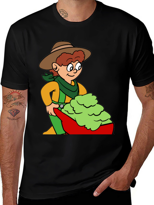 Cartoon Cowboy & Guacamole T-Shirt