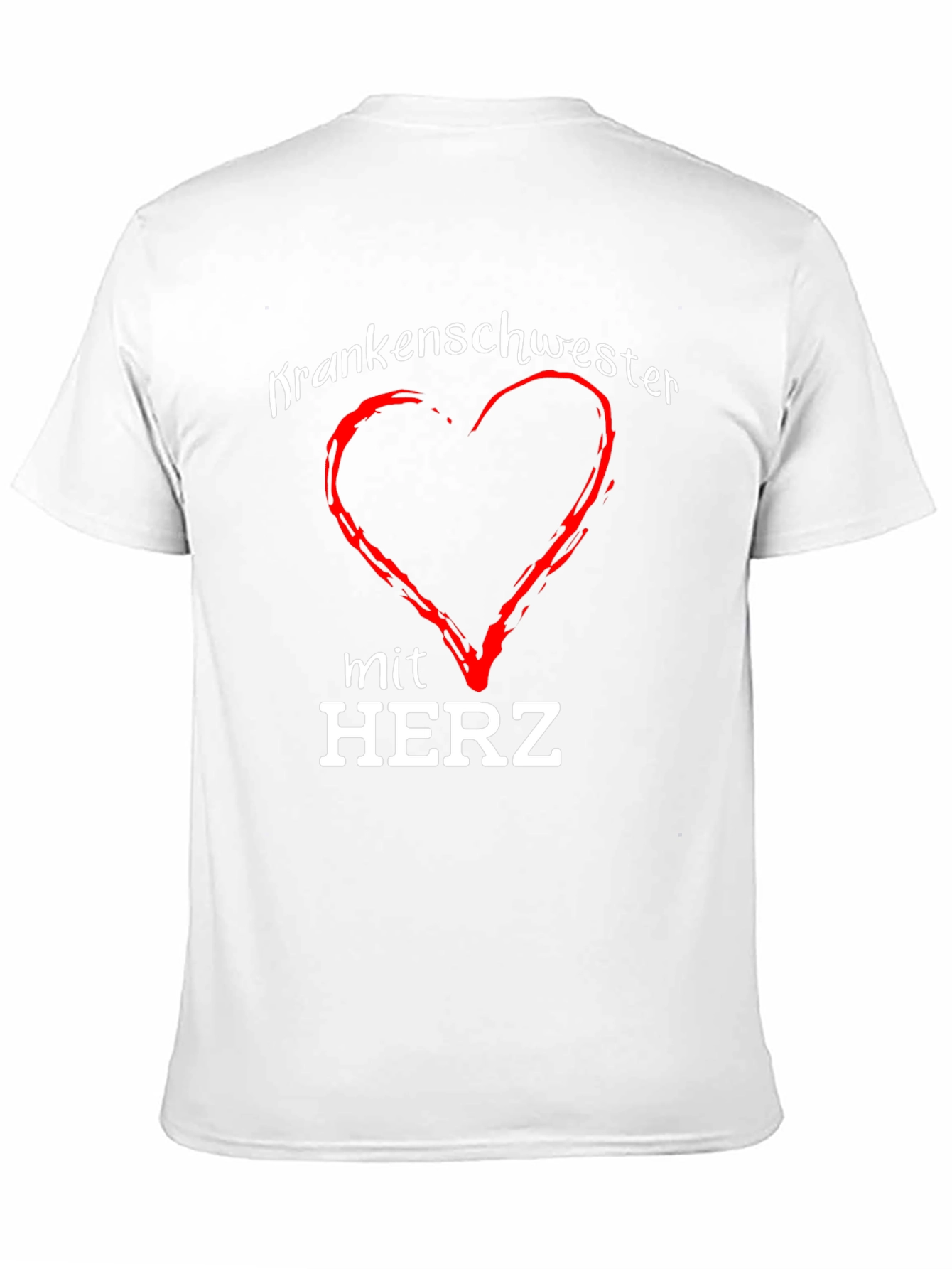 Krankenschwester mit Herz T-Shirt - Nurse with Heart