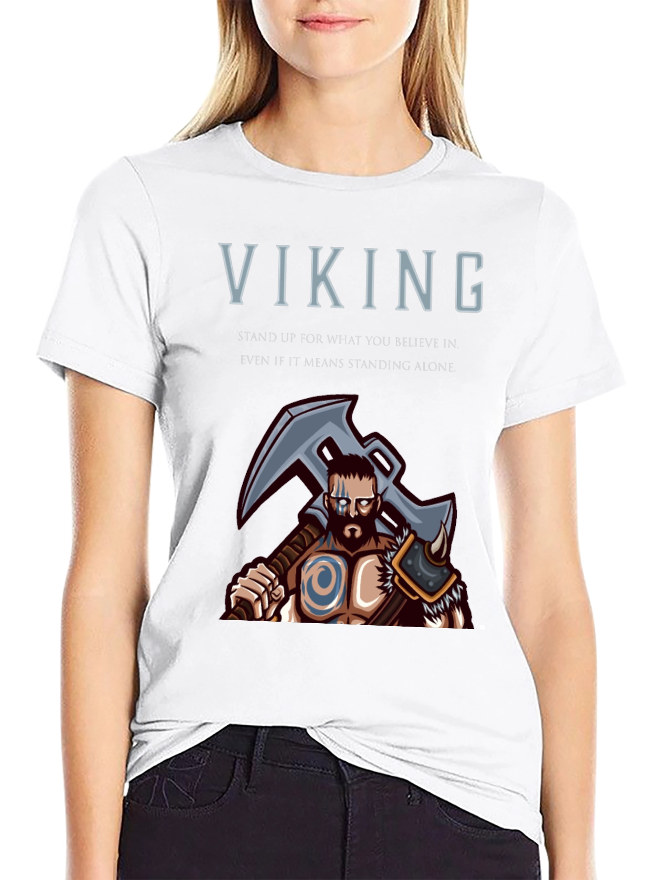 Viking Graphic T-Shirt - Stand For Your Beliefs