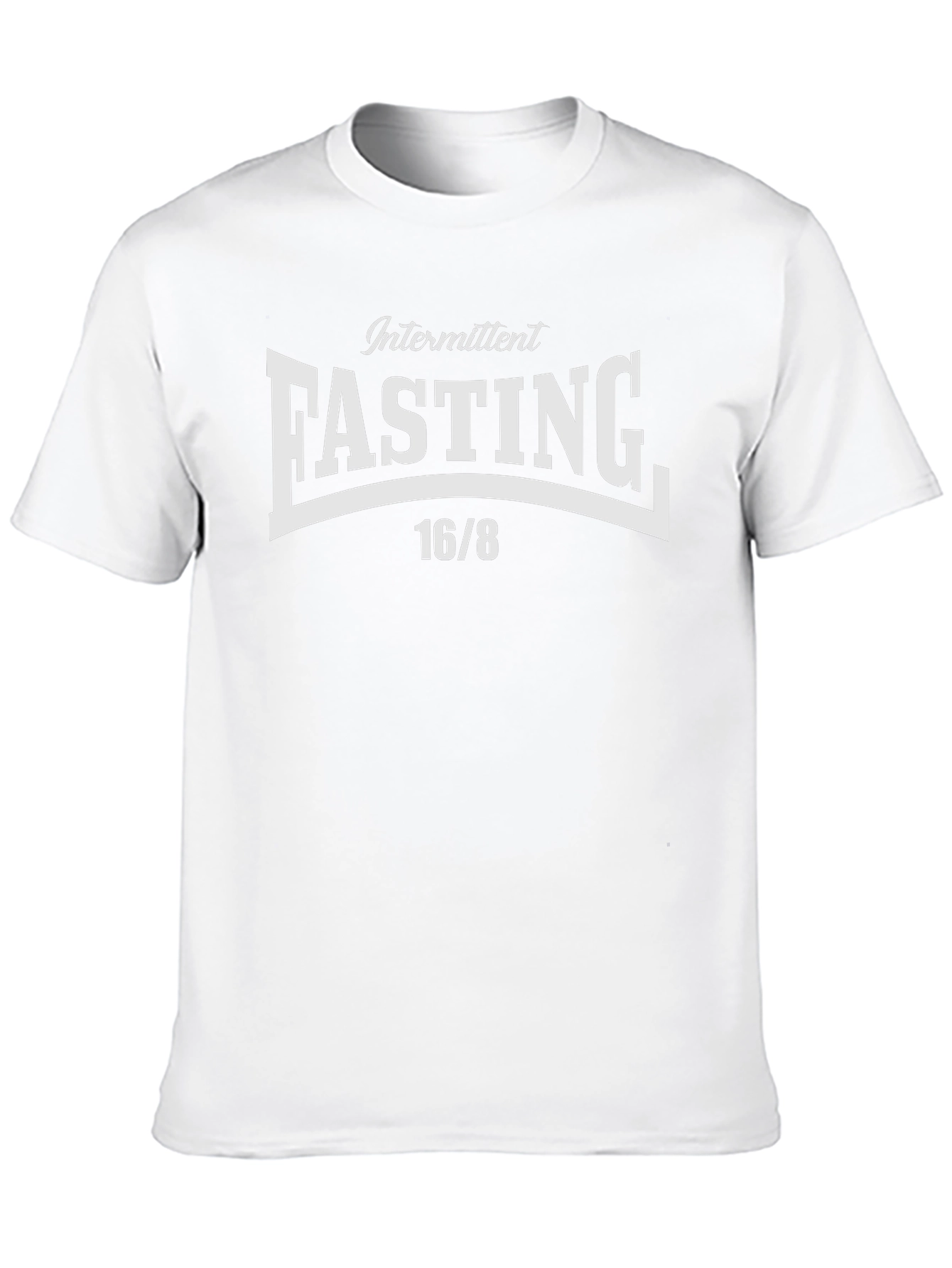 Intermittent Fasting 16/8 Graphic Tee - Black