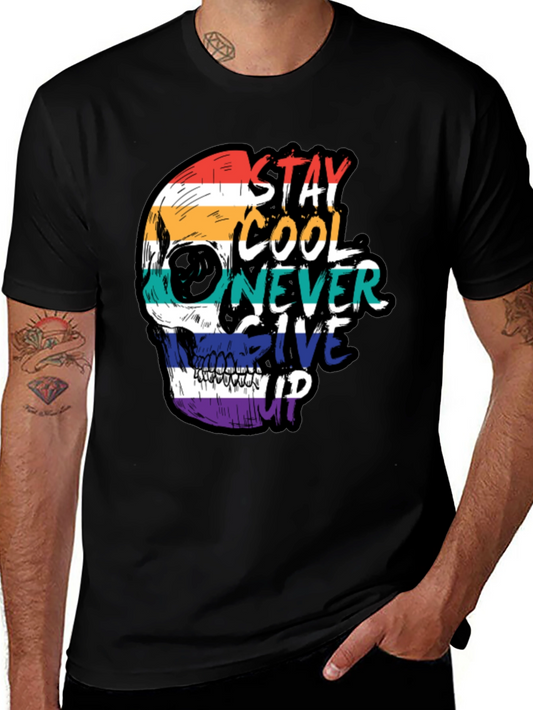 Stay Cool Skull Graphic Tee