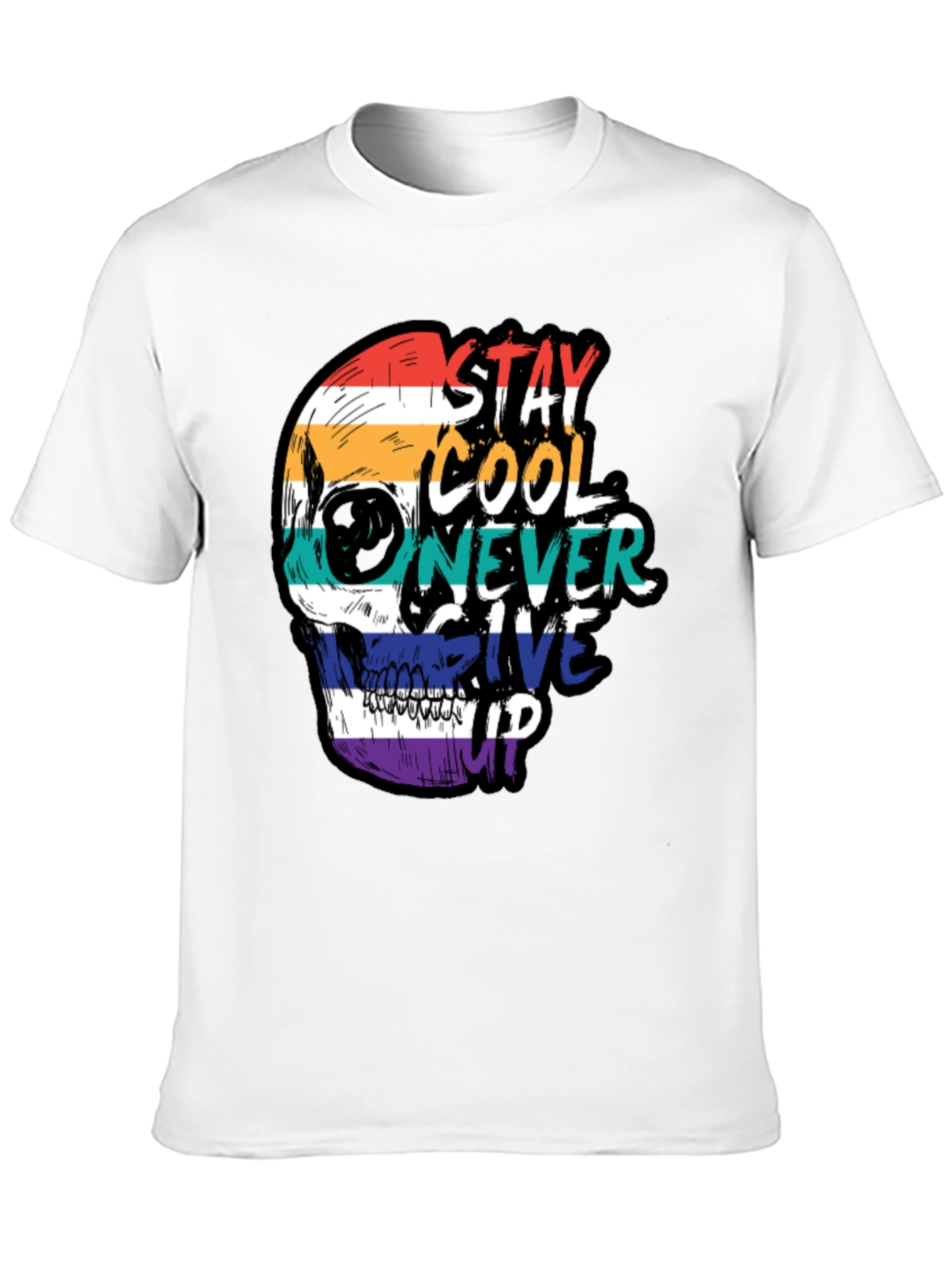 Stay Cool Skull Graphic Tee