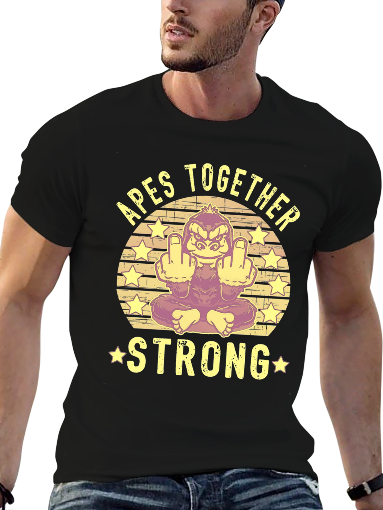 Apes Together Strong Graphic Tee