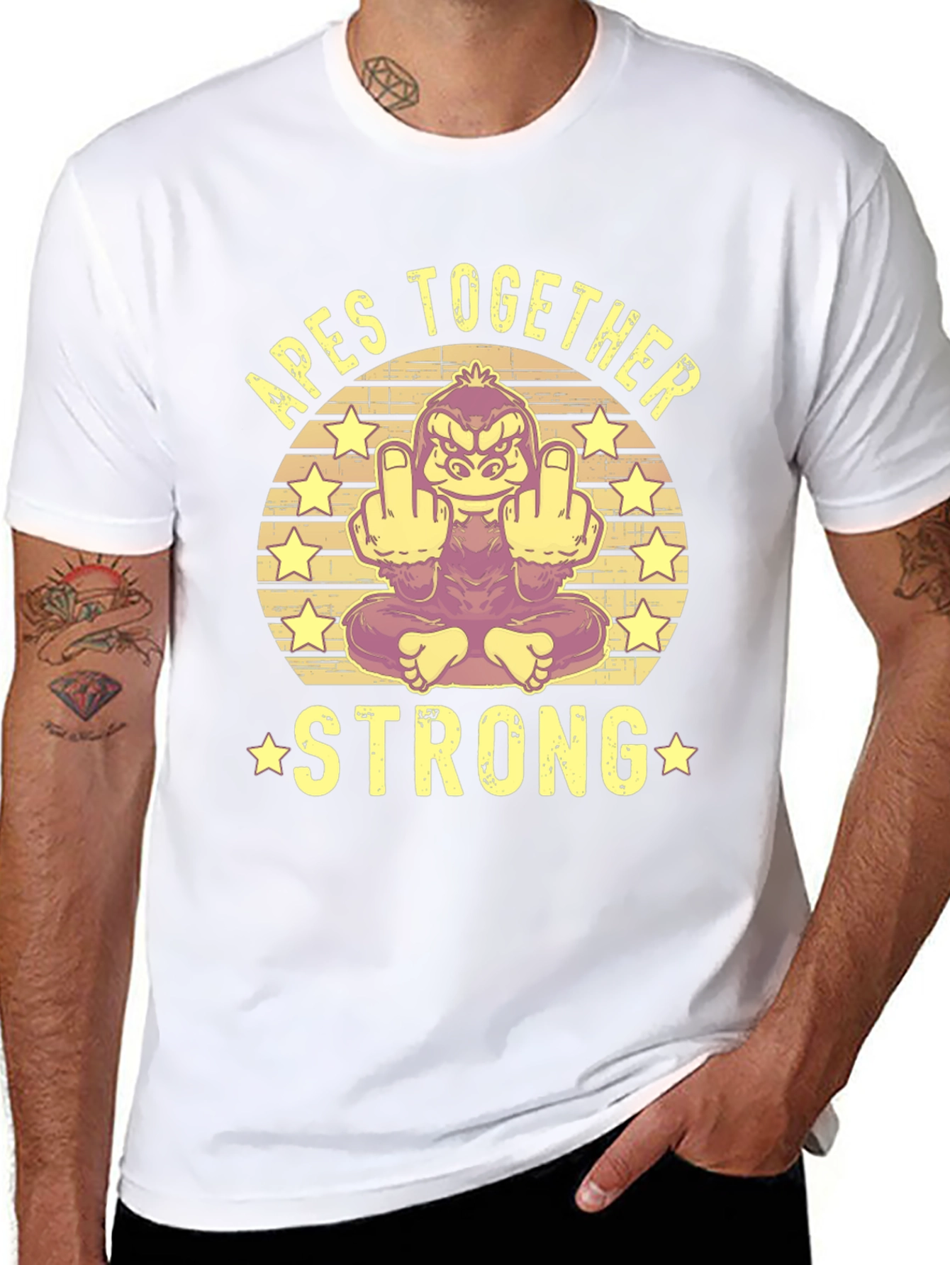 Apes Together Strong Graphic Tee