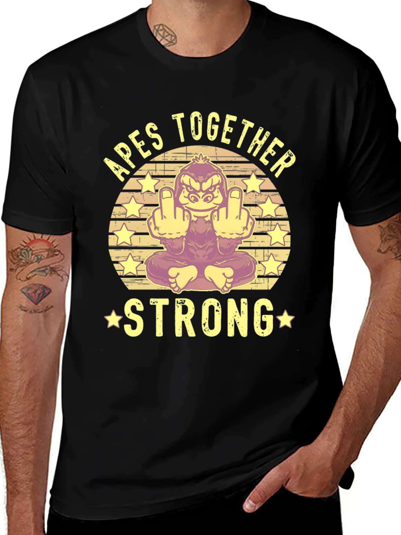 Apes Together Strong Graphic Tee
