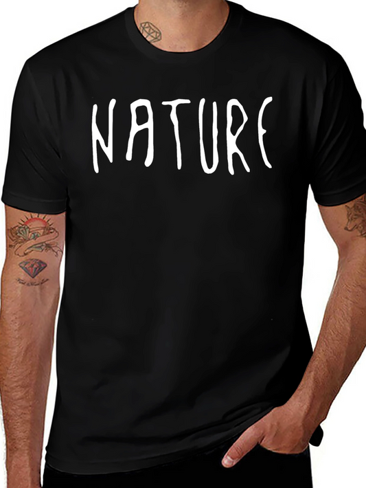 Nature Graphic Print T-Shirt - Relaxed Fit