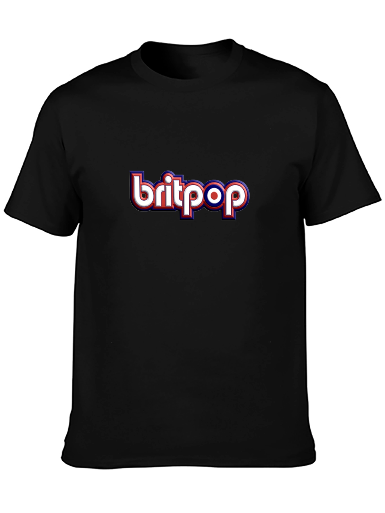 Britpop Graphic Tee - Retro Music Fan T-Shirt