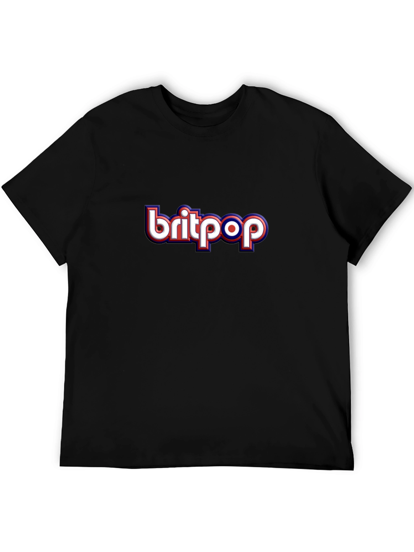 Britpop Graphic Tee - Retro Music Fan T-Shirt