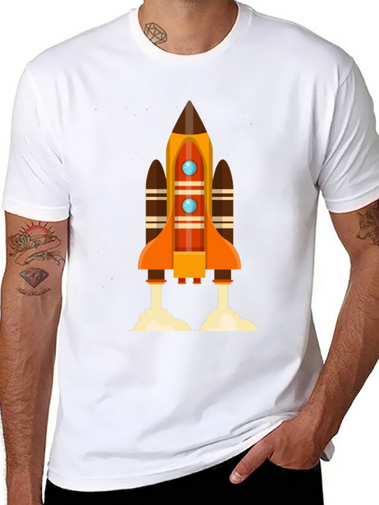 Rocket Launch Graphic T-Shirt