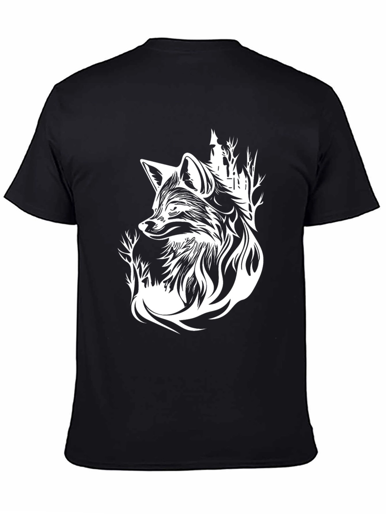 Fox Graphic Black T-Shirt