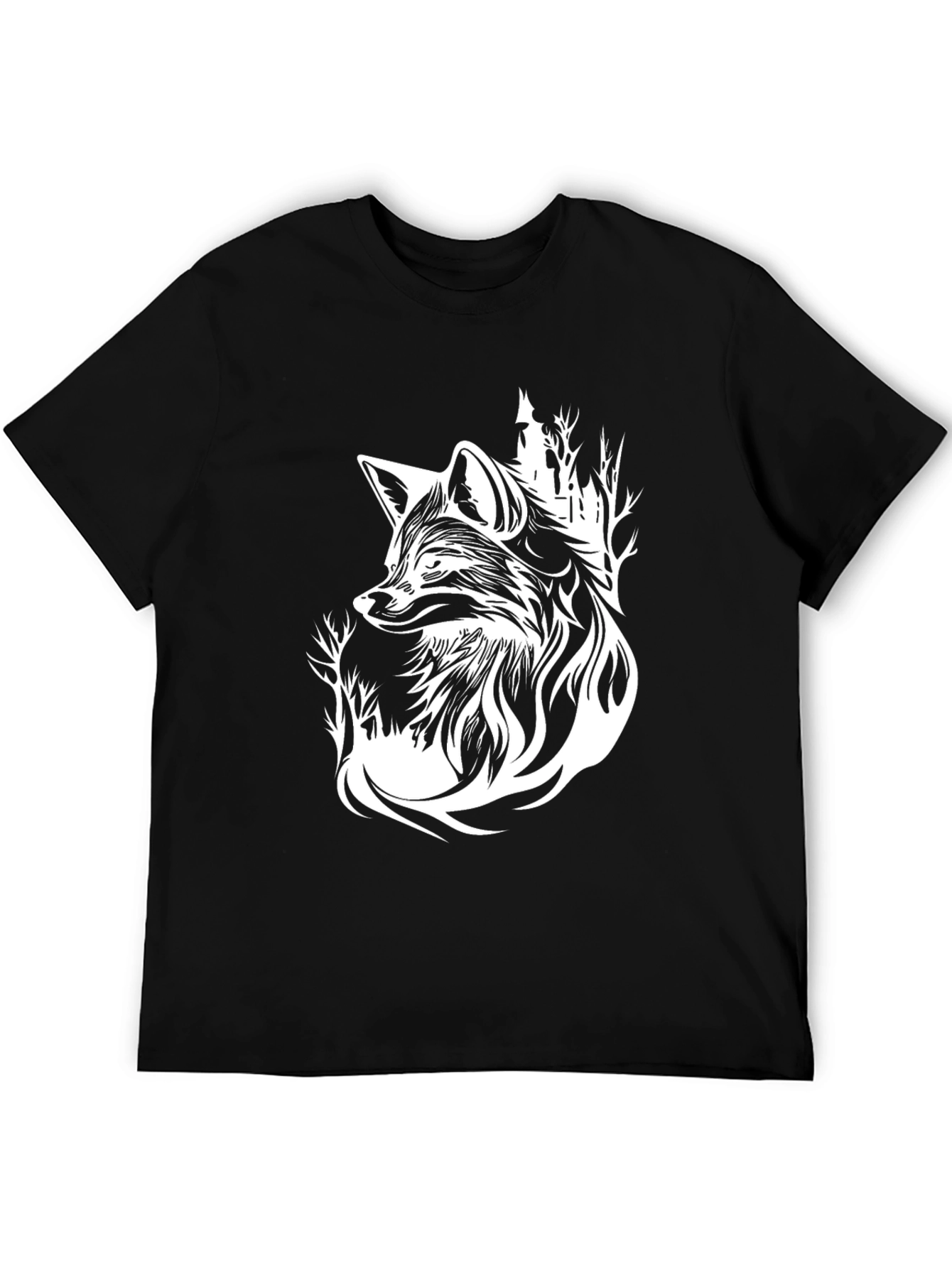 Fox Graphic Black T-Shirt