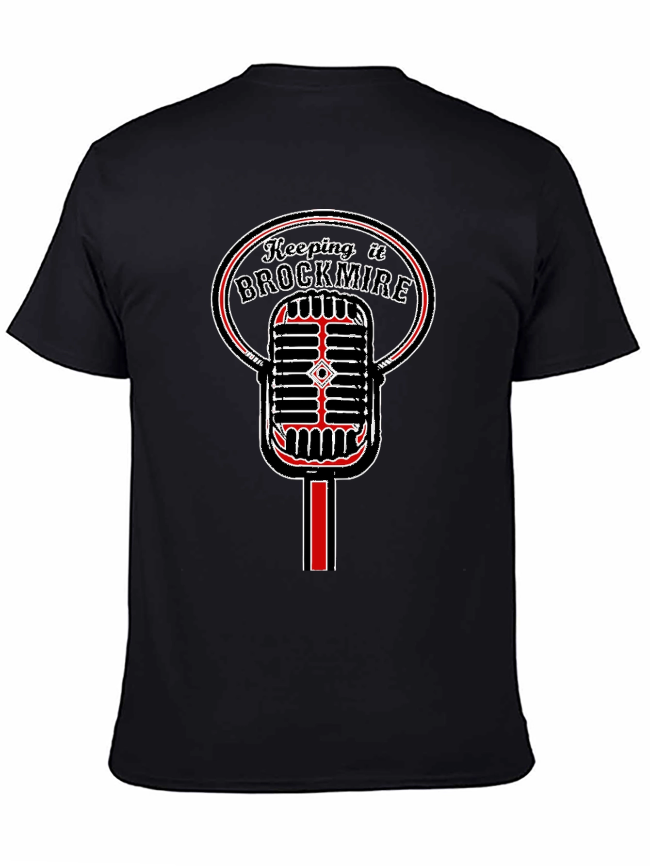 Keeping it Brockmire Microphone T-Shirt