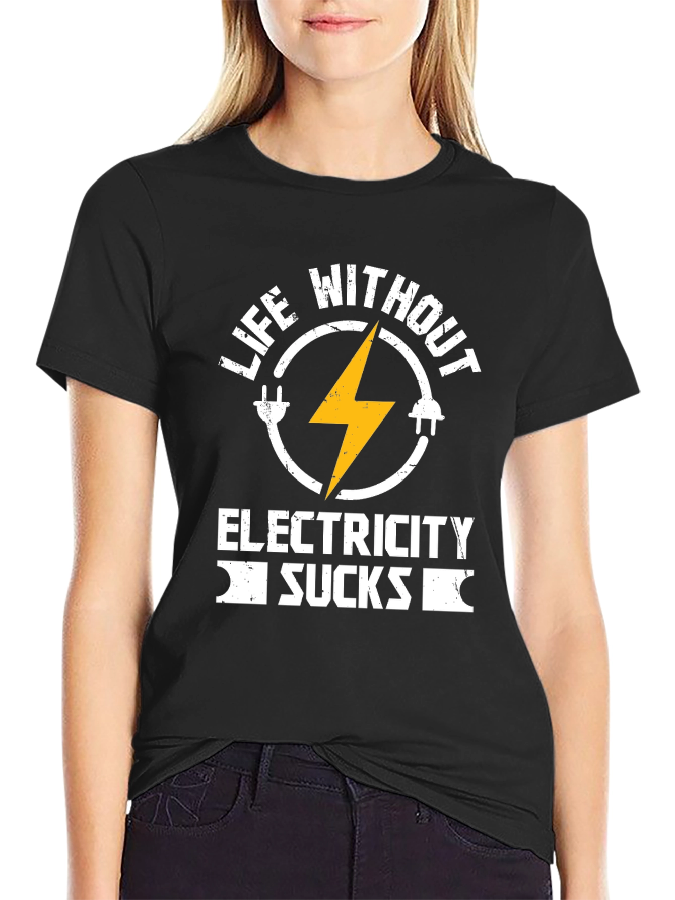 Life Without Electricity Sucks T-Shirt