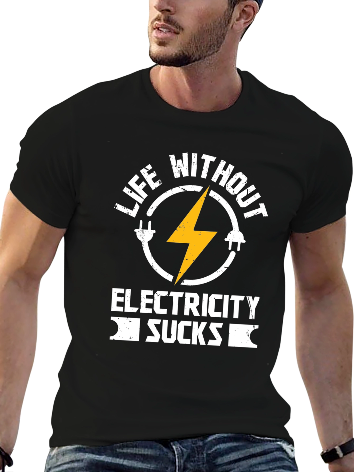 Life Without Electricity Sucks T-Shirt