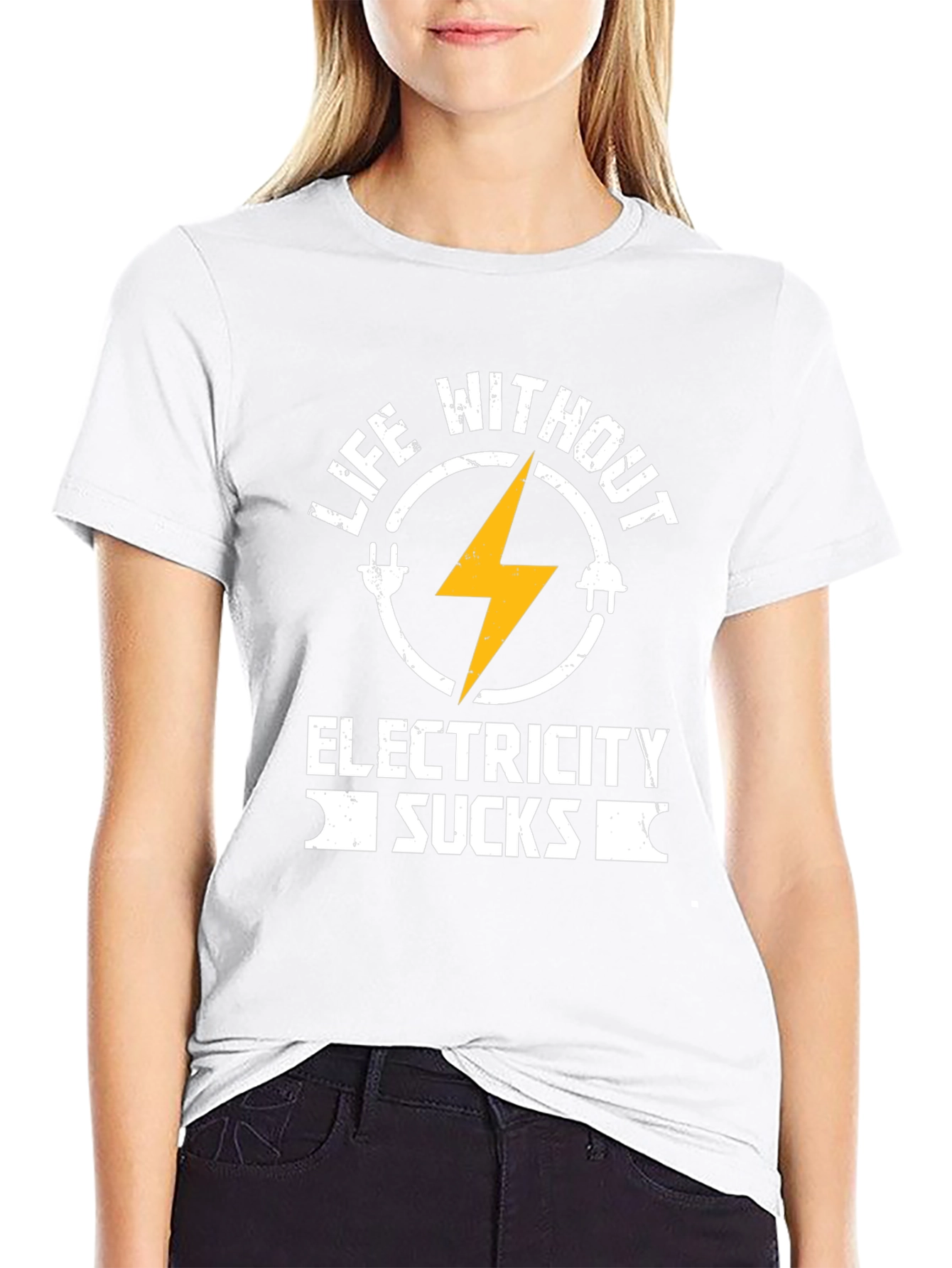 Life Without Electricity Sucks T-Shirt