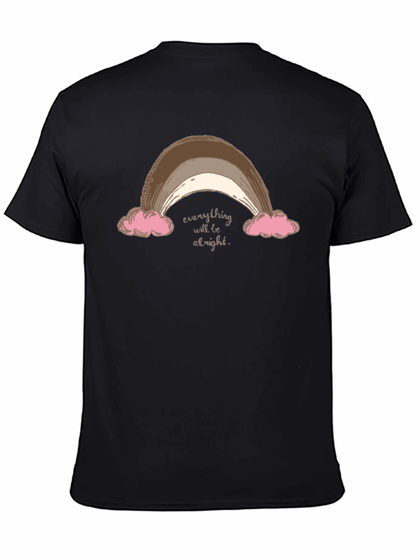 Everything Will Be Alright Rainbow T-Shirt