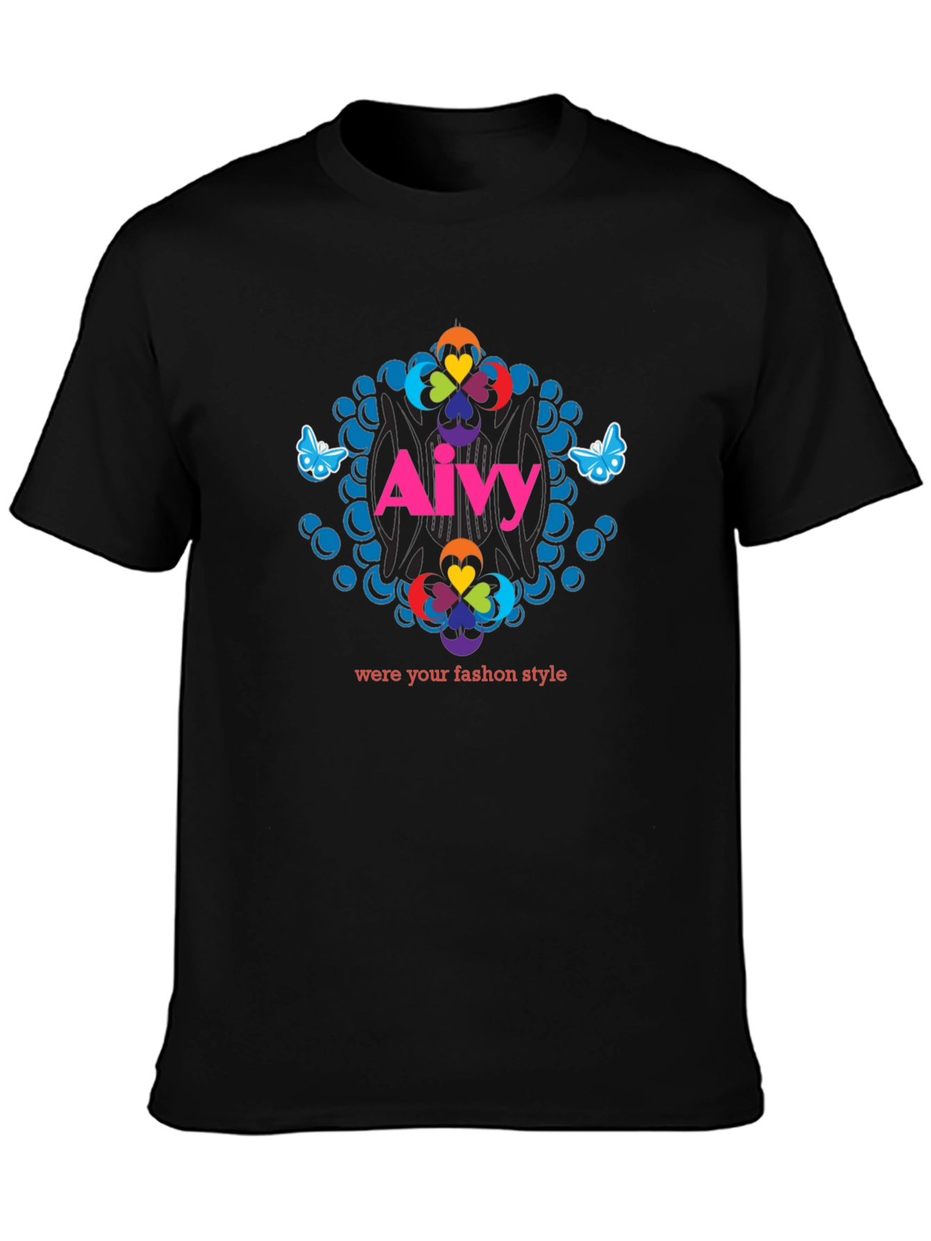 Aivvy Fashion Style Black T-Shirt
