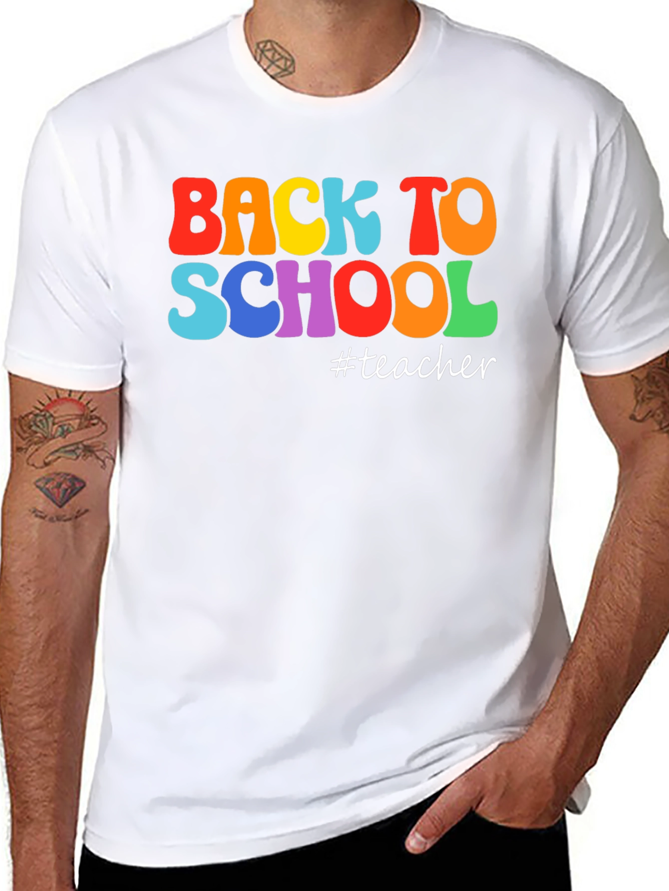 Back To School Teacher T-Shirt Retro