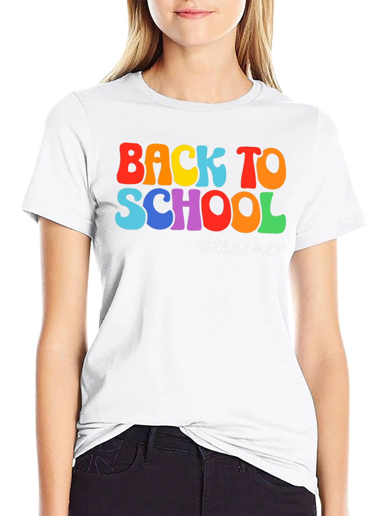 Back To School Teacher T-Shirt Retro