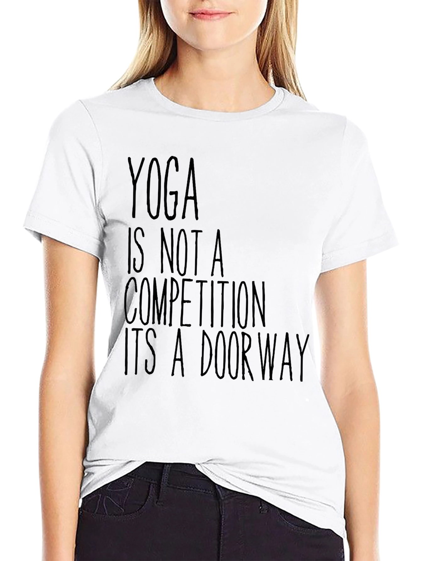 Yoga Is Not A Competition T-Shirt