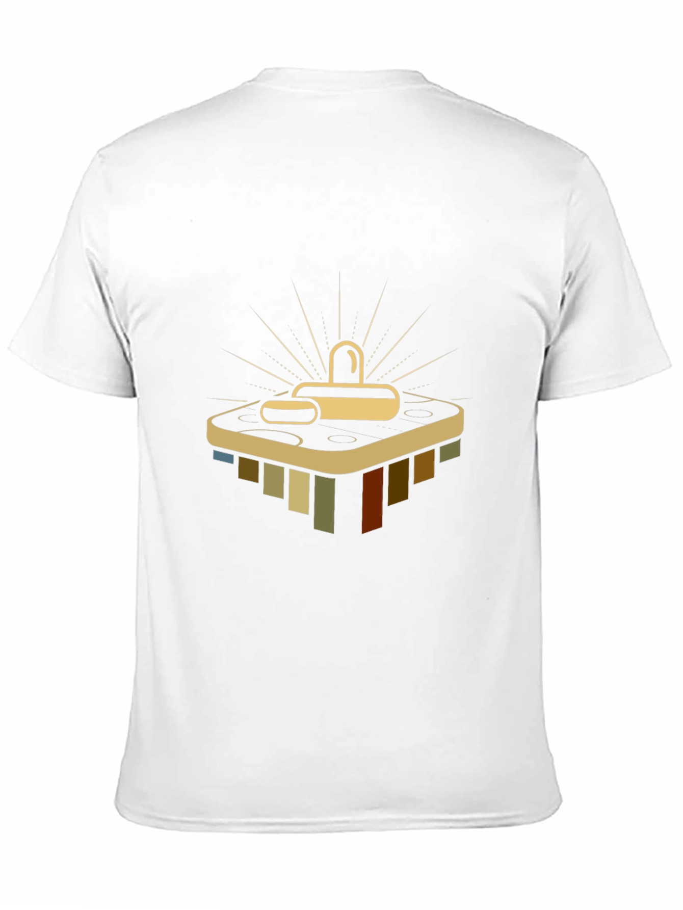 Retro Air Hockey T-Shirt - Classic Game Design