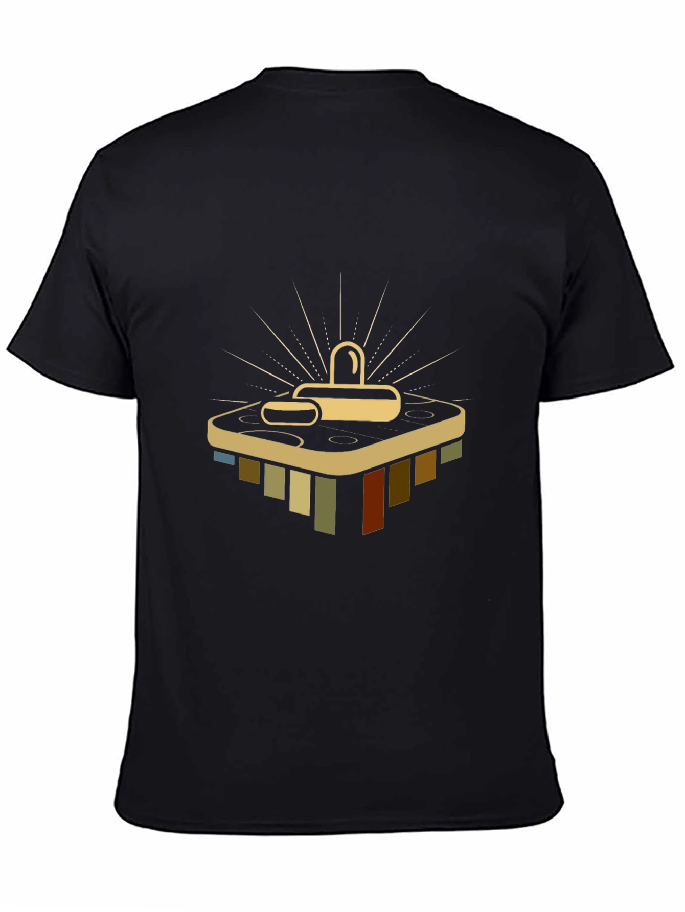 Retro Air Hockey T-Shirt - Classic Game Design