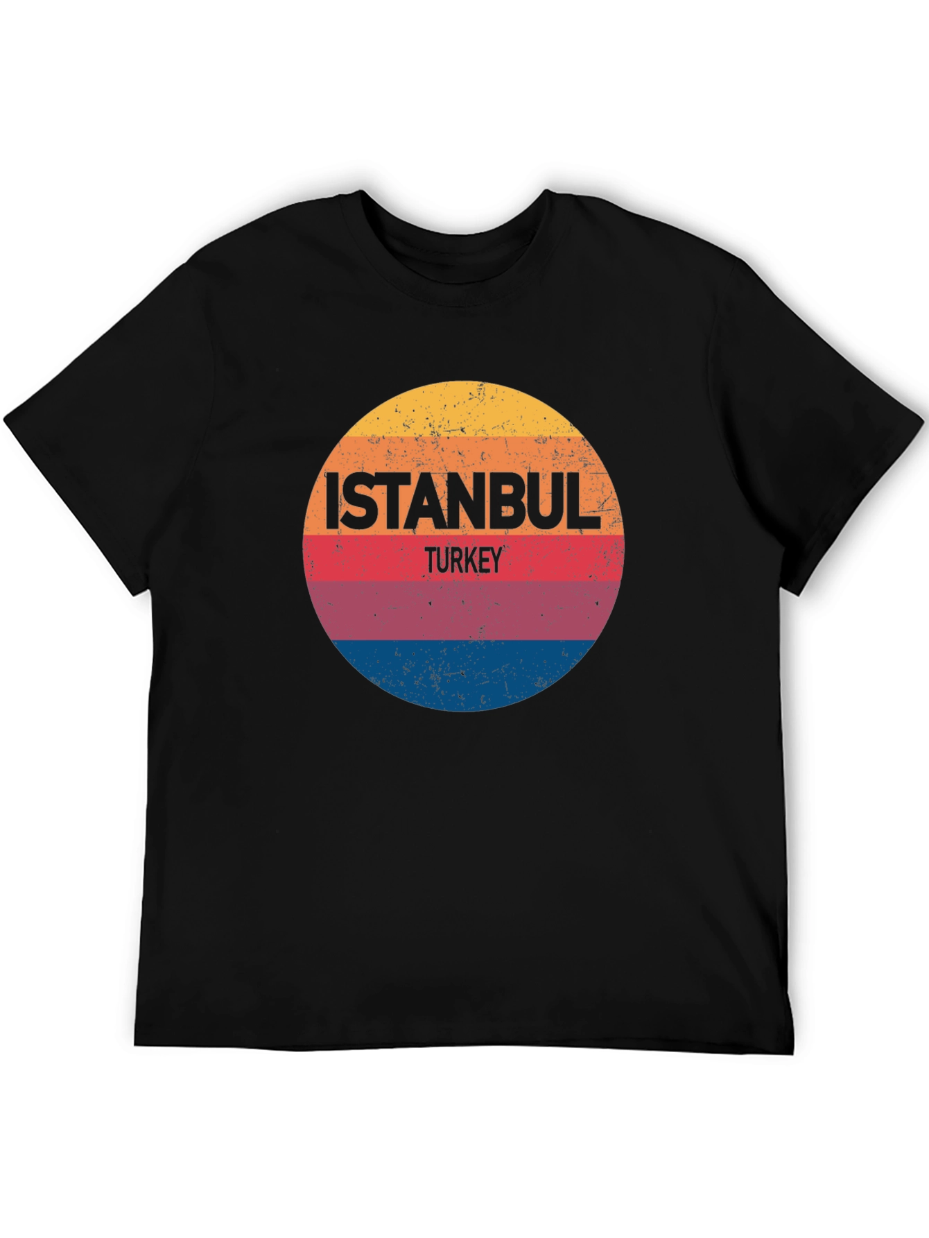 Istanbul Turkey Retro Graphic T-Shirt