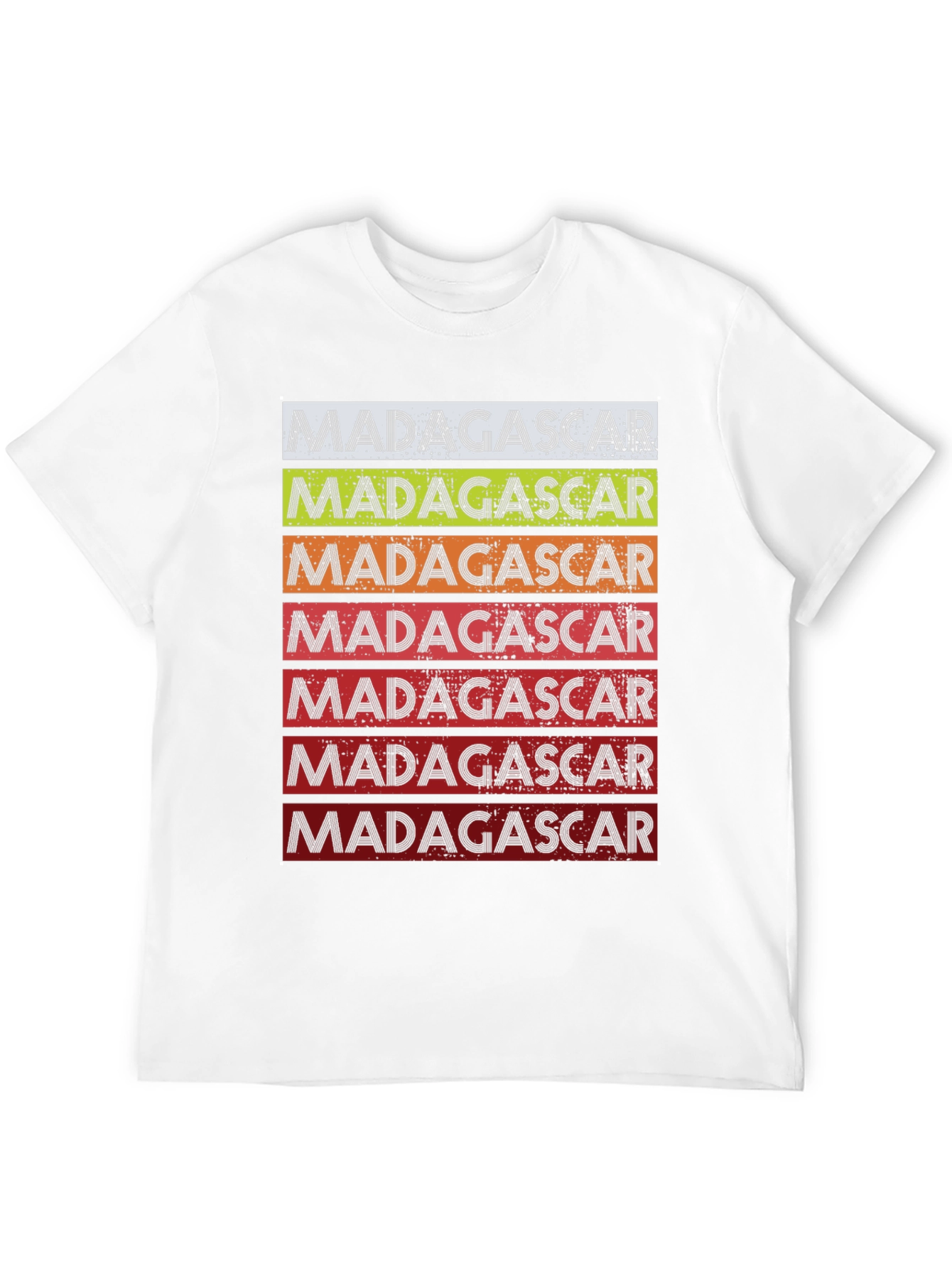 Madagascar Retro Stripe T-Shirt